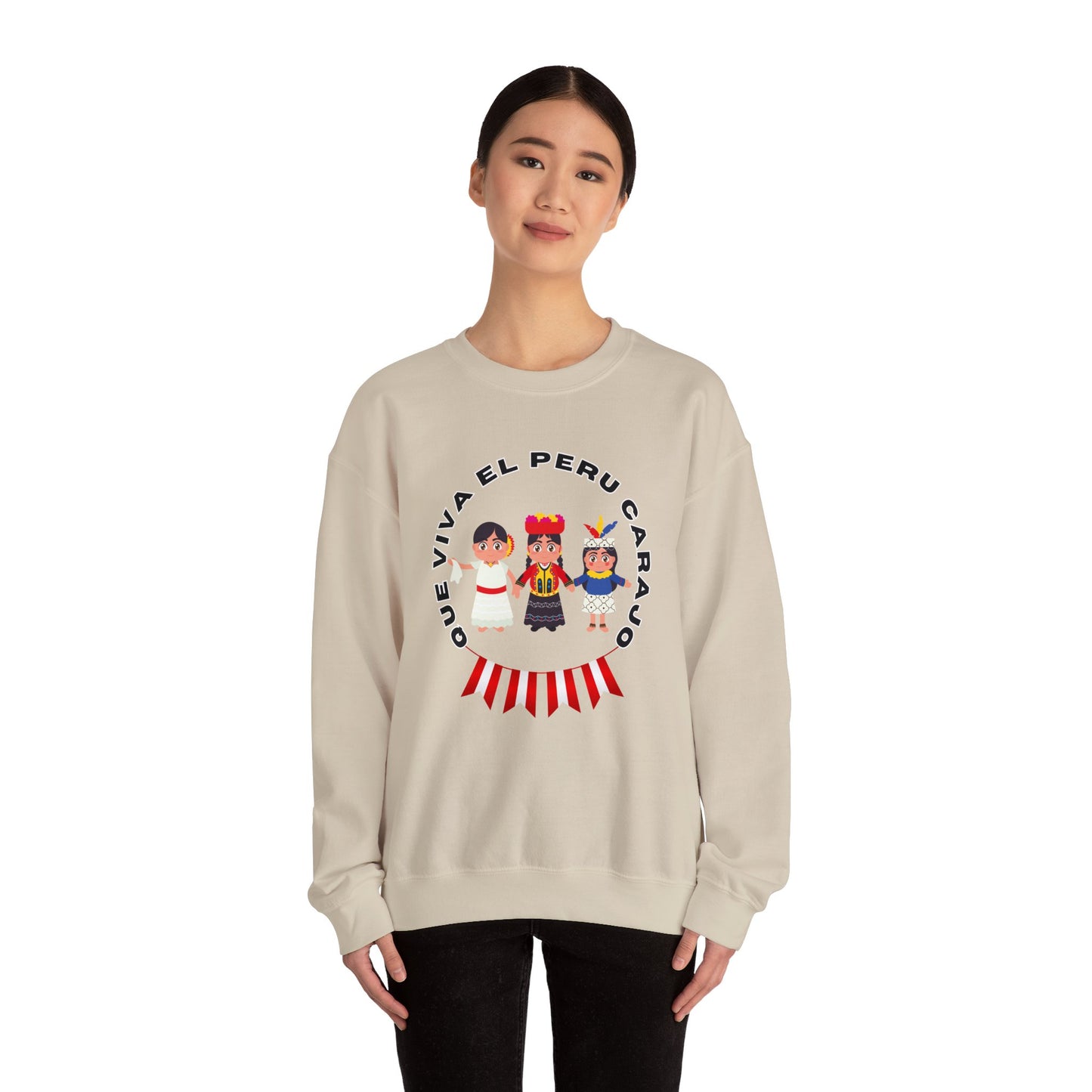 Best Peruvian Unisex Sweatshirt "PERU Costa Sierra y Selva"