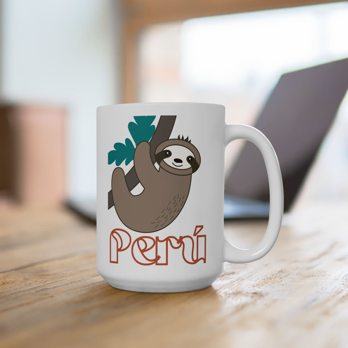 Best Peruvian Ceramic Coffee Mug "Peruvian Perezoso"