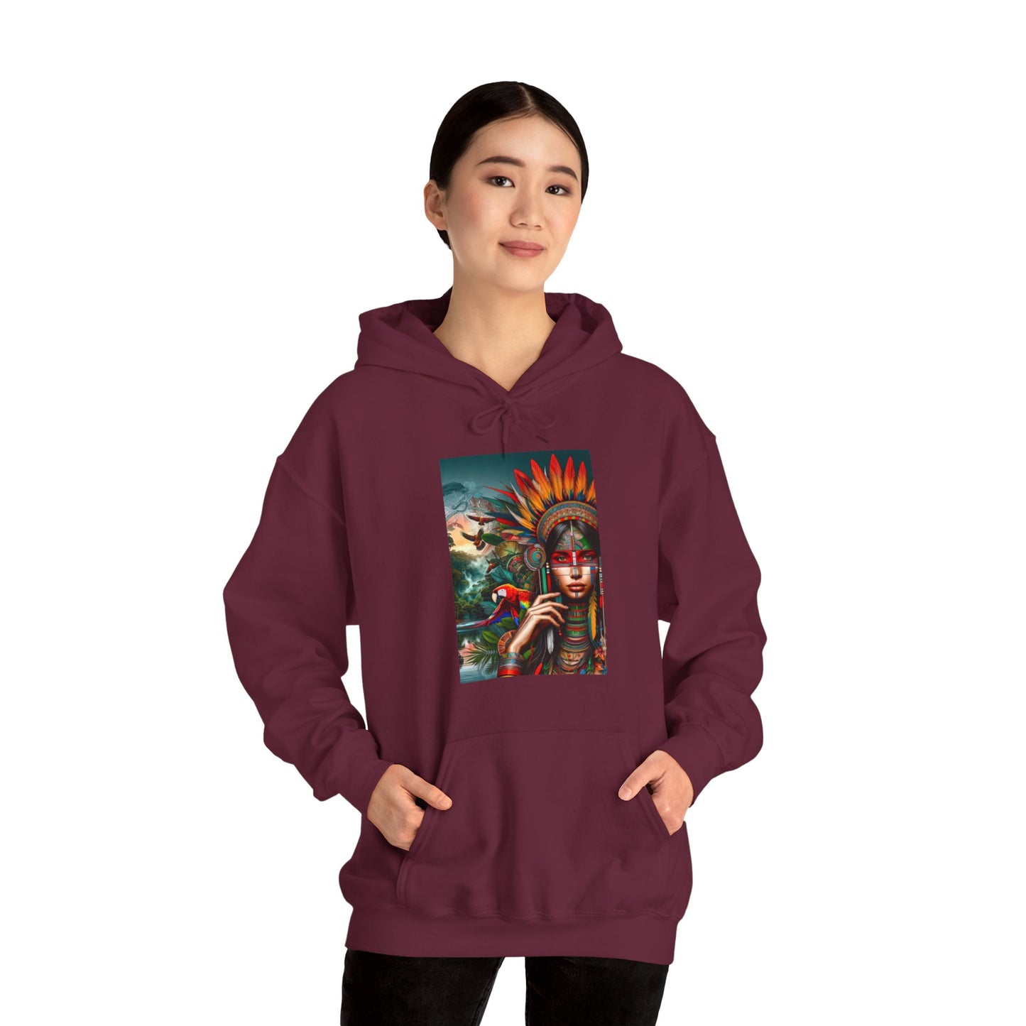 Best Unisex Hoodie Peruvian Inspired Ashaninka Girl