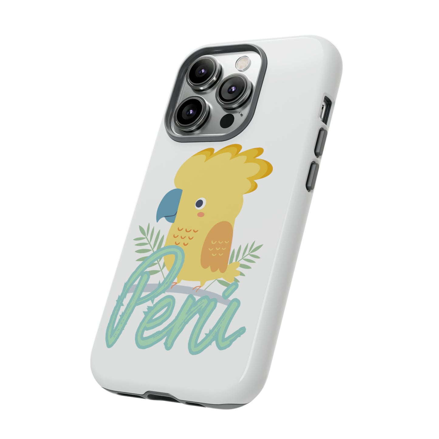 Tough iPhone Case 'Gallito de las Rocas'