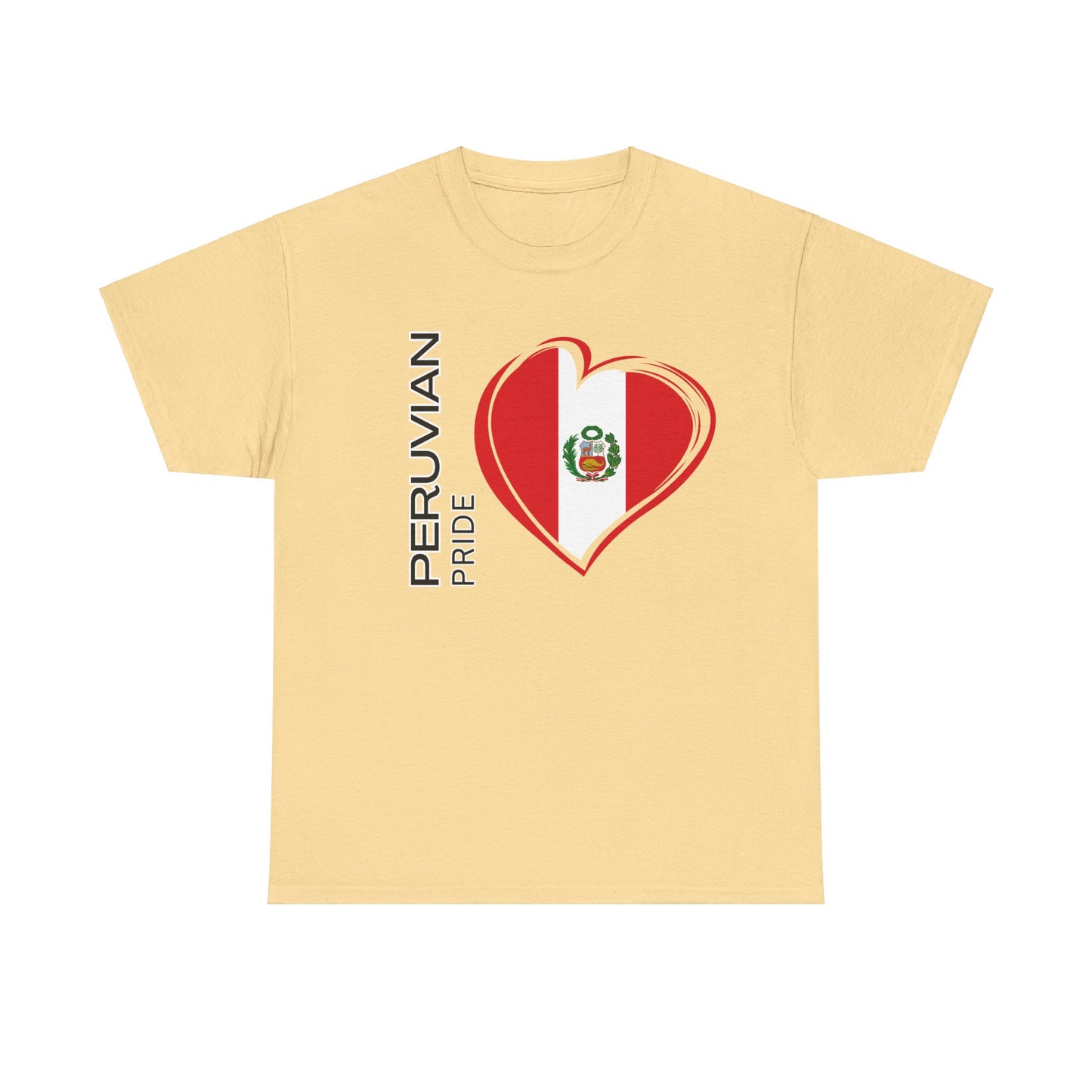 Best Unisex T-Shirt "Peruvian Flag Pride"