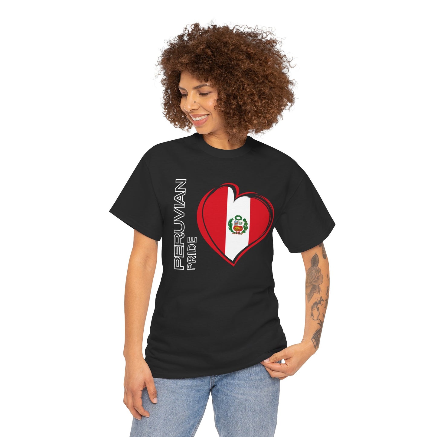 Best Unisex T-Shirt "Peruvian Flag Pride"