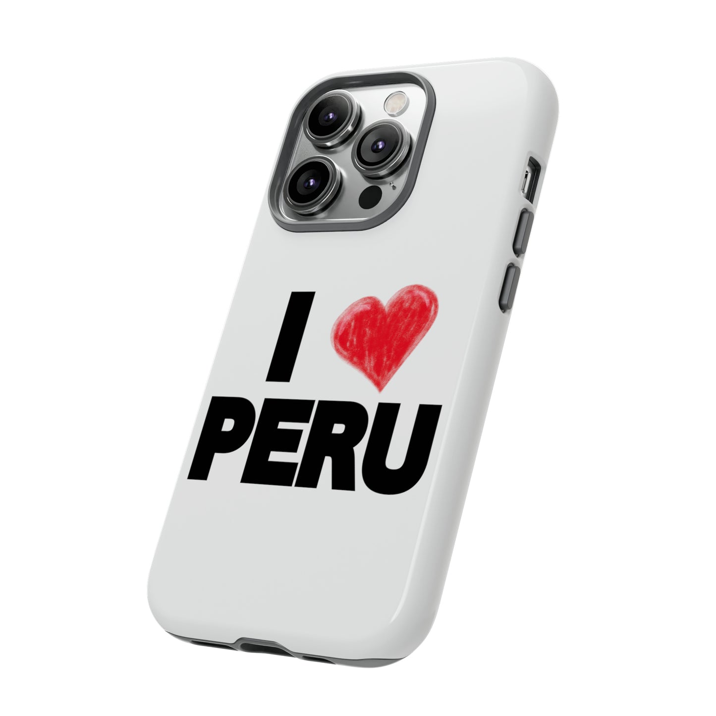 Tough iPhone Cases "Love Peru"