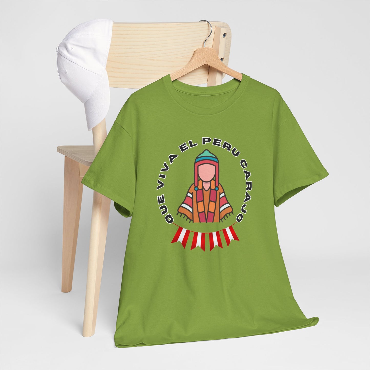 Best Peruvian Unisex T-Shirt "Que Viva El Peru Carajo