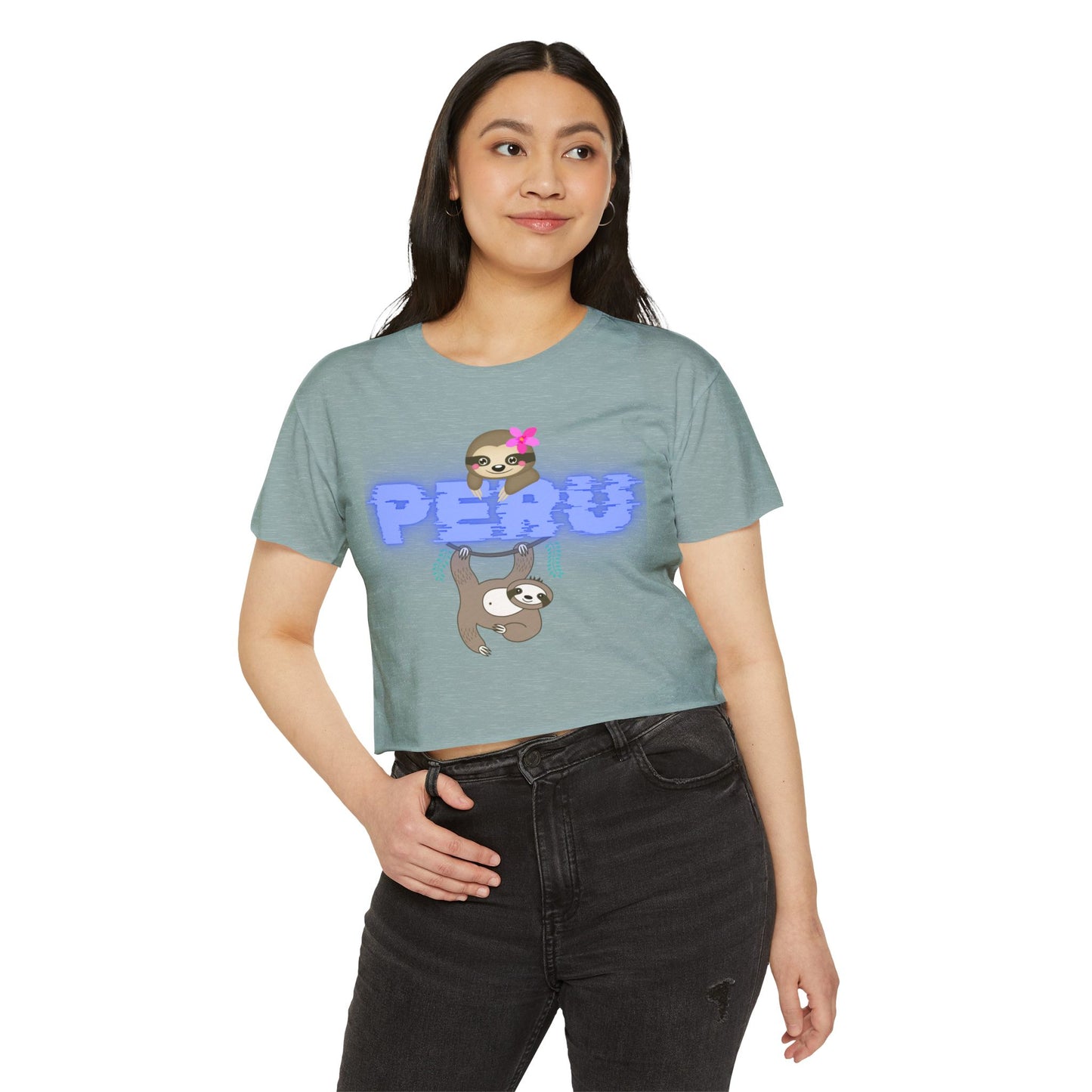 Best Peruvian Crop Top "Peru Jungle Love"