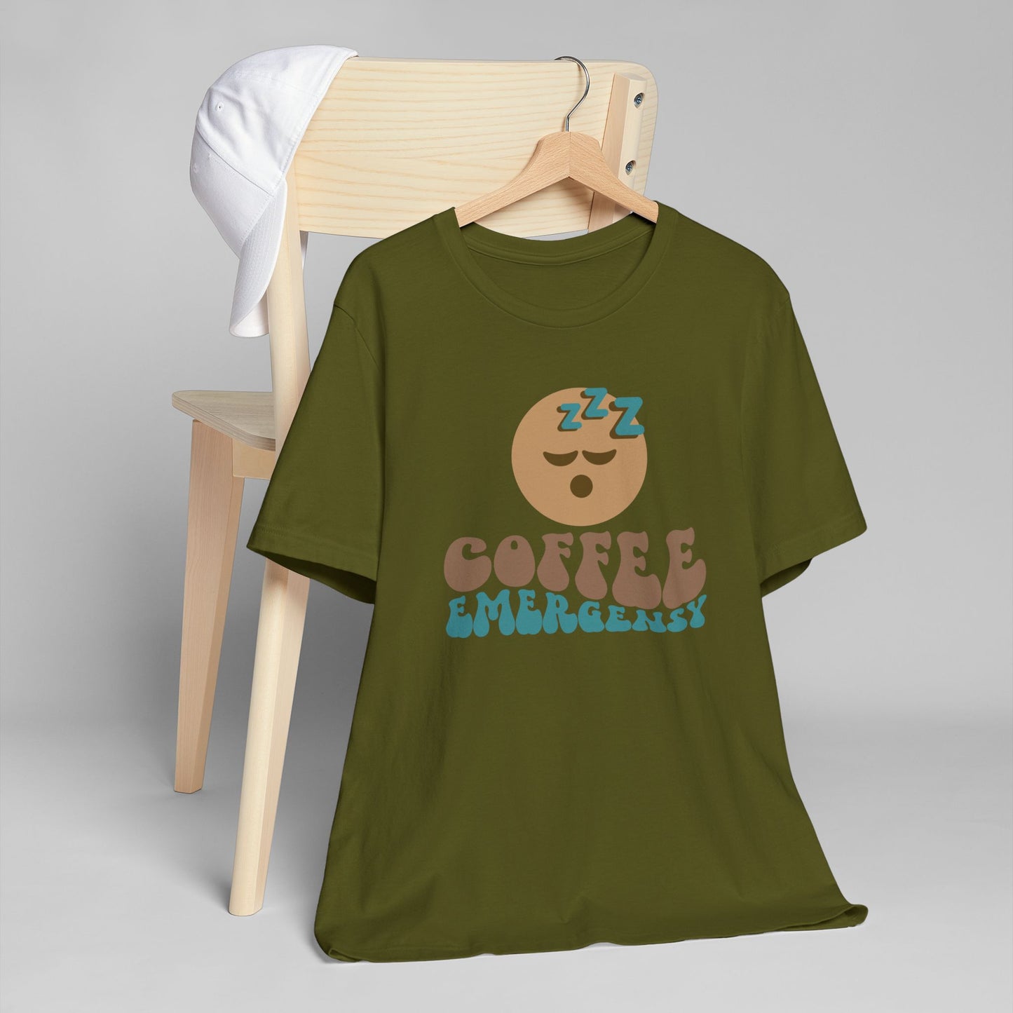 Coffee Emergency T-Shirt π΄β Funny Coffee Graphic Tee for Coffee Lovers (USA Shipping)