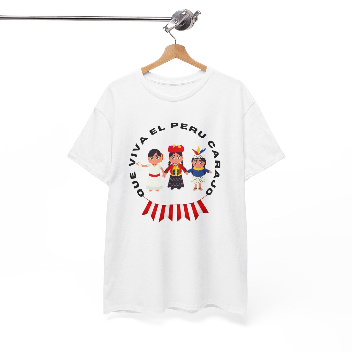Best Peruvian Unisex T-Shirt "Que Viva El Peru Carajo he Dicho"