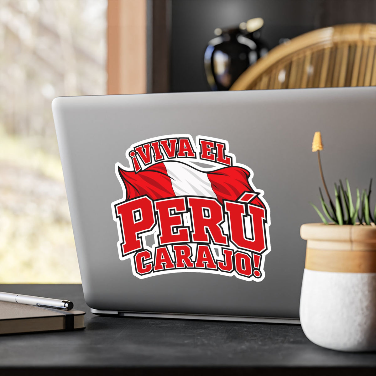 Best Viva el Perú Carajo Sticker - Peru Flag Pride Decal