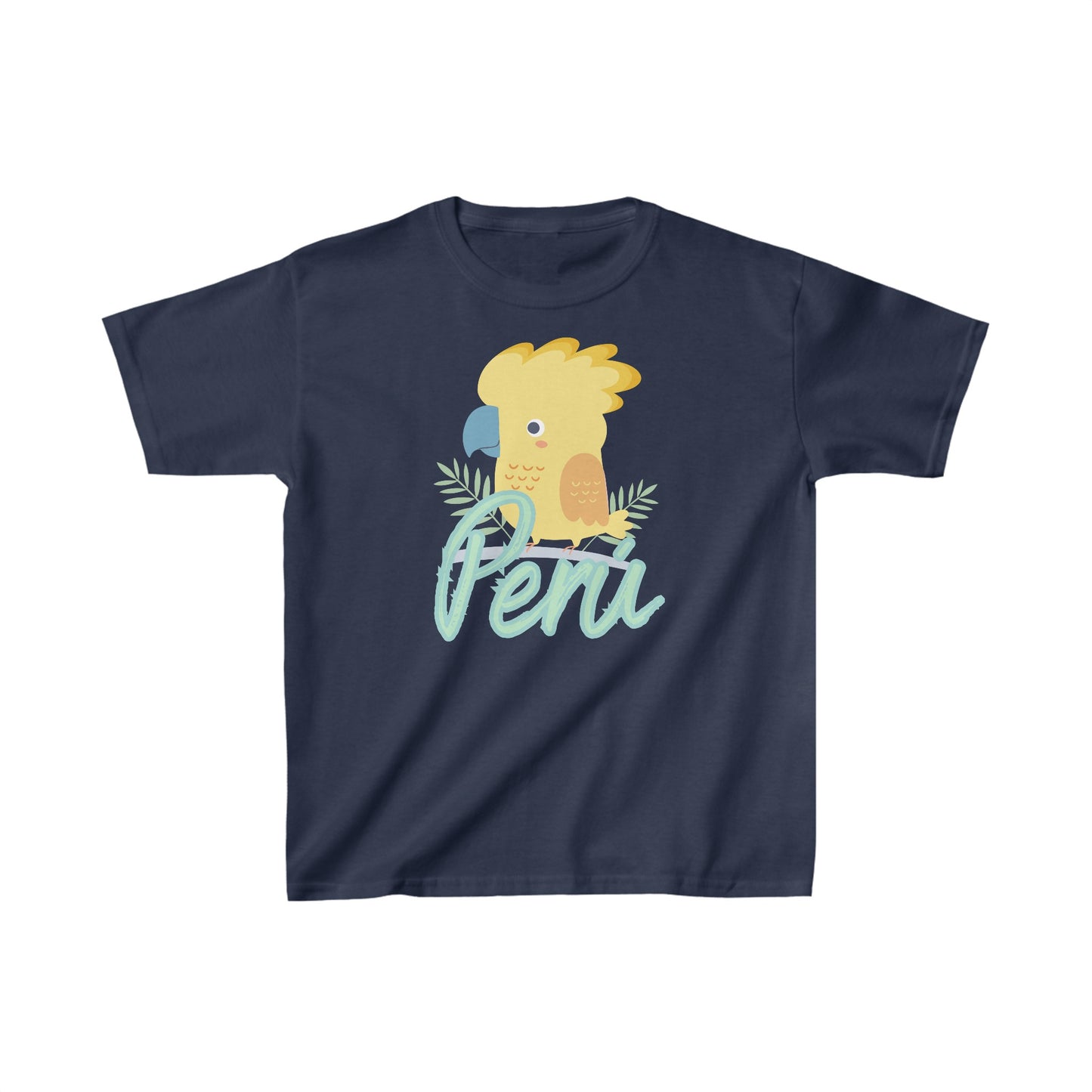 Best Peruvian Kids Tee "Peru Gallito de las Rocas"