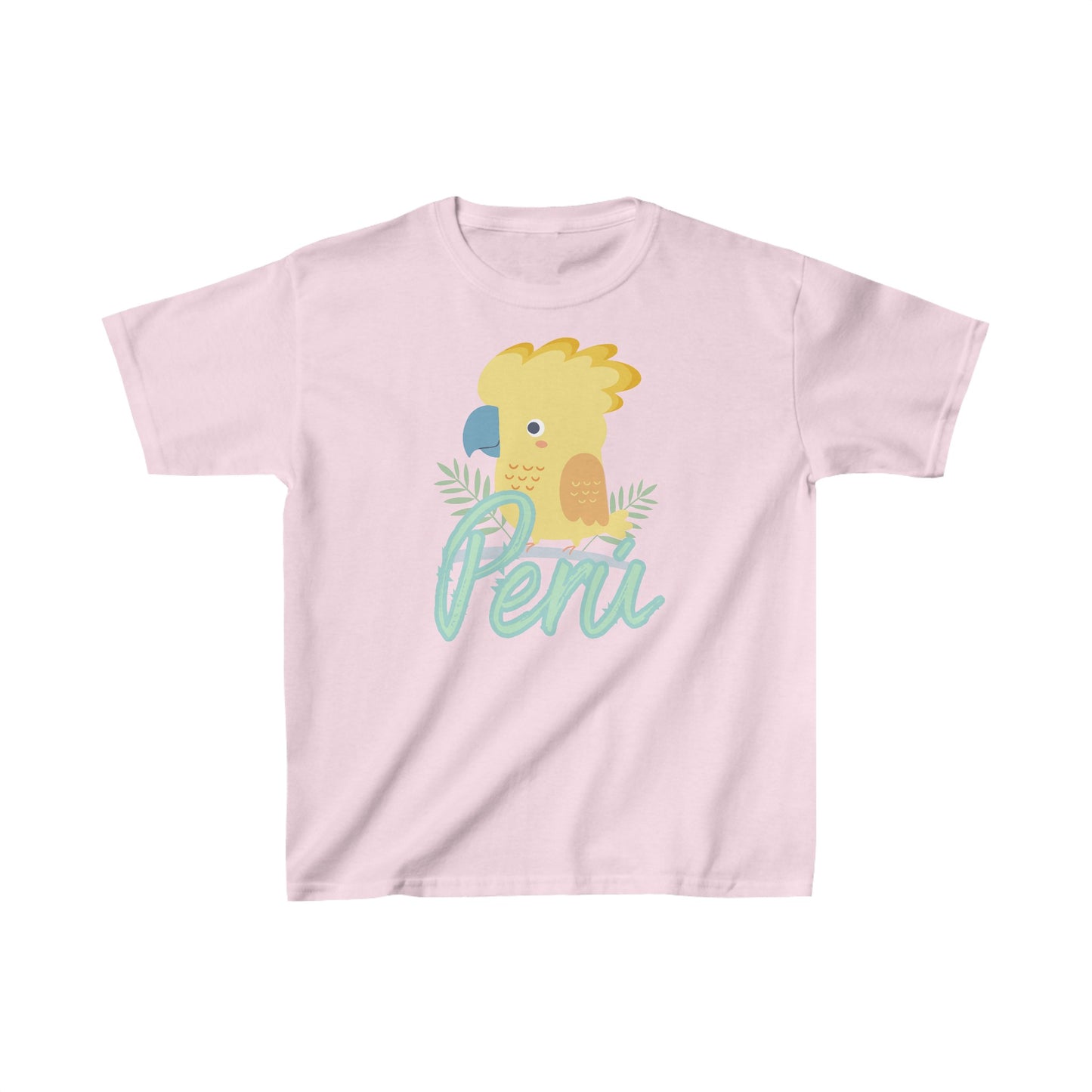 Best Peruvian Kids Tee "Peru Gallito de las Rocas"