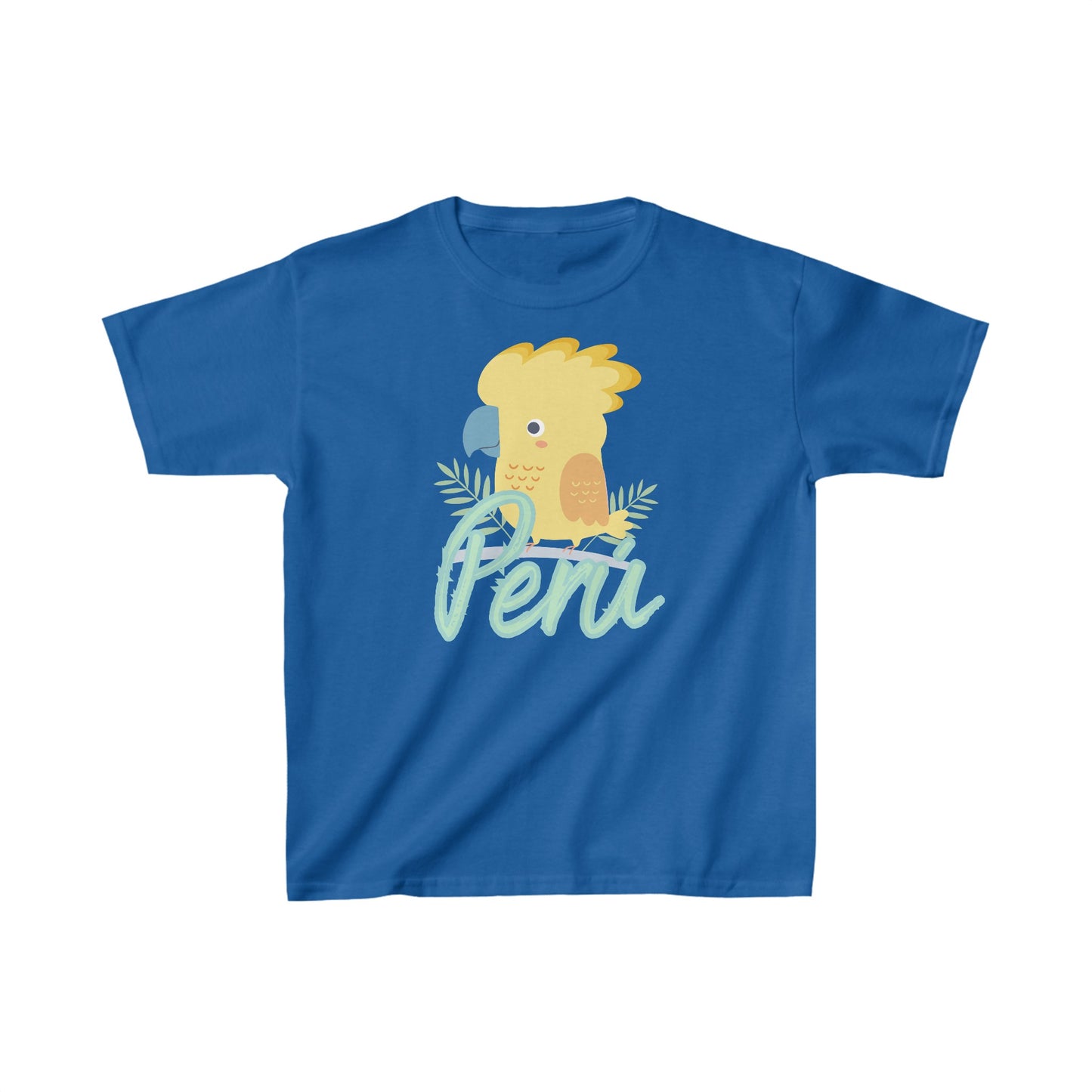 Best Peruvian Kids Tee "Peru Gallito de las Rocas"
