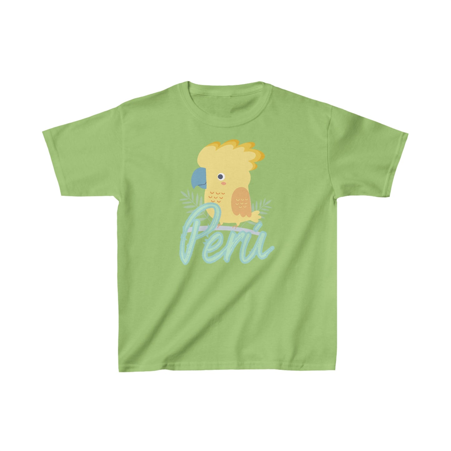 Best Peruvian Kids Tee "Peru Gallito de las Rocas"
