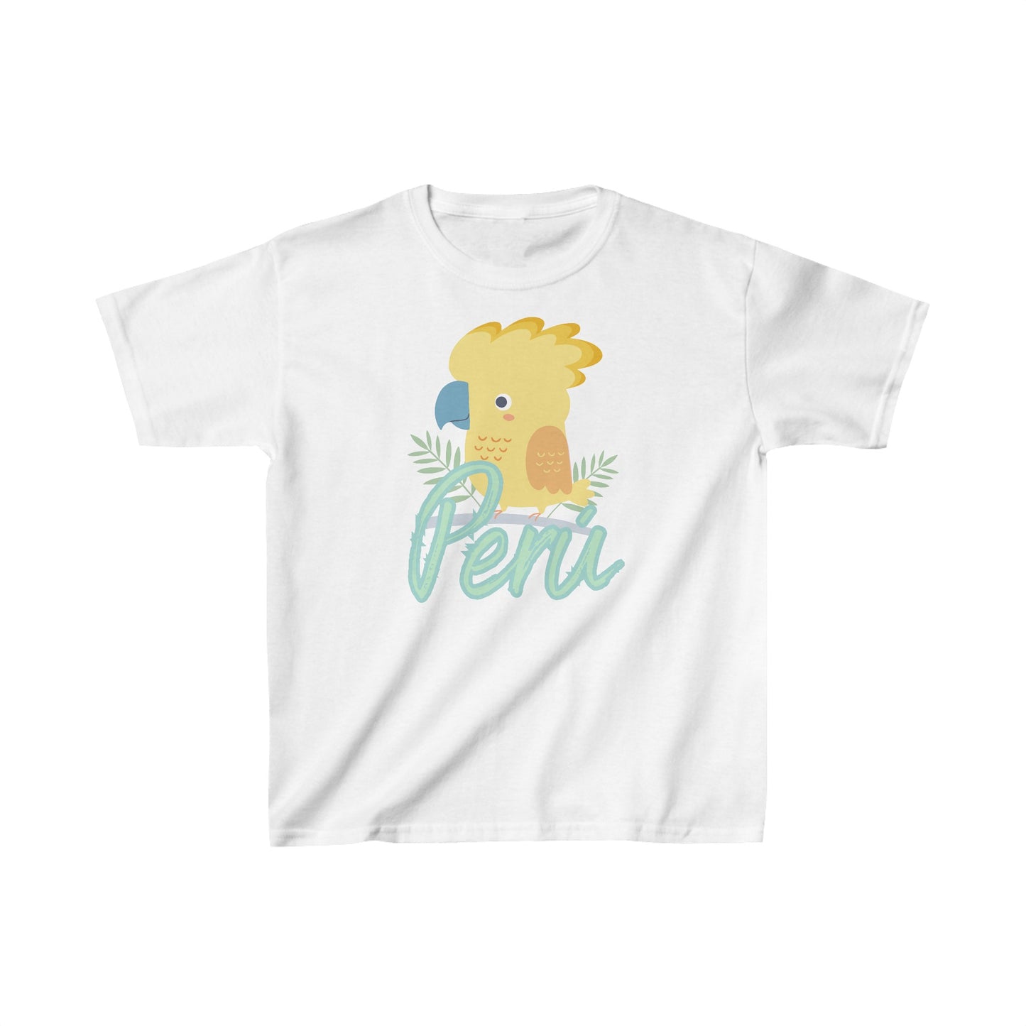 Best Peruvian Kids Tee "Peru Gallito de las Rocas"