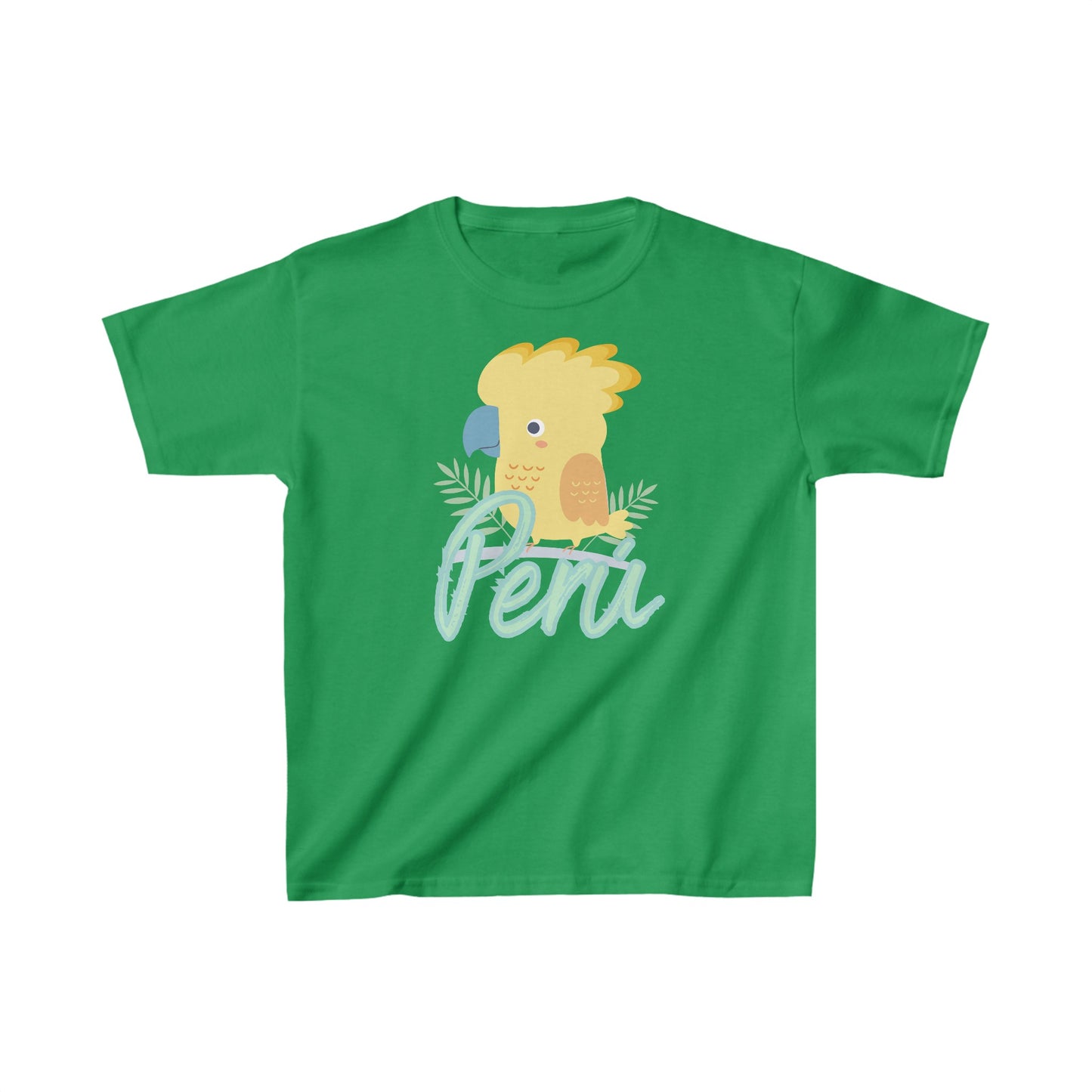 Best Peruvian Kids Tee "Peru Gallito de las Rocas"