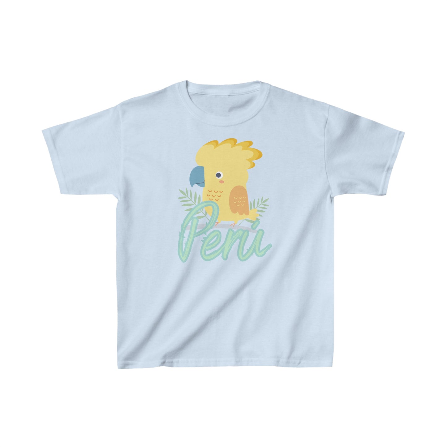 Best Peruvian Kids Tee "Peru Gallito de las Rocas"