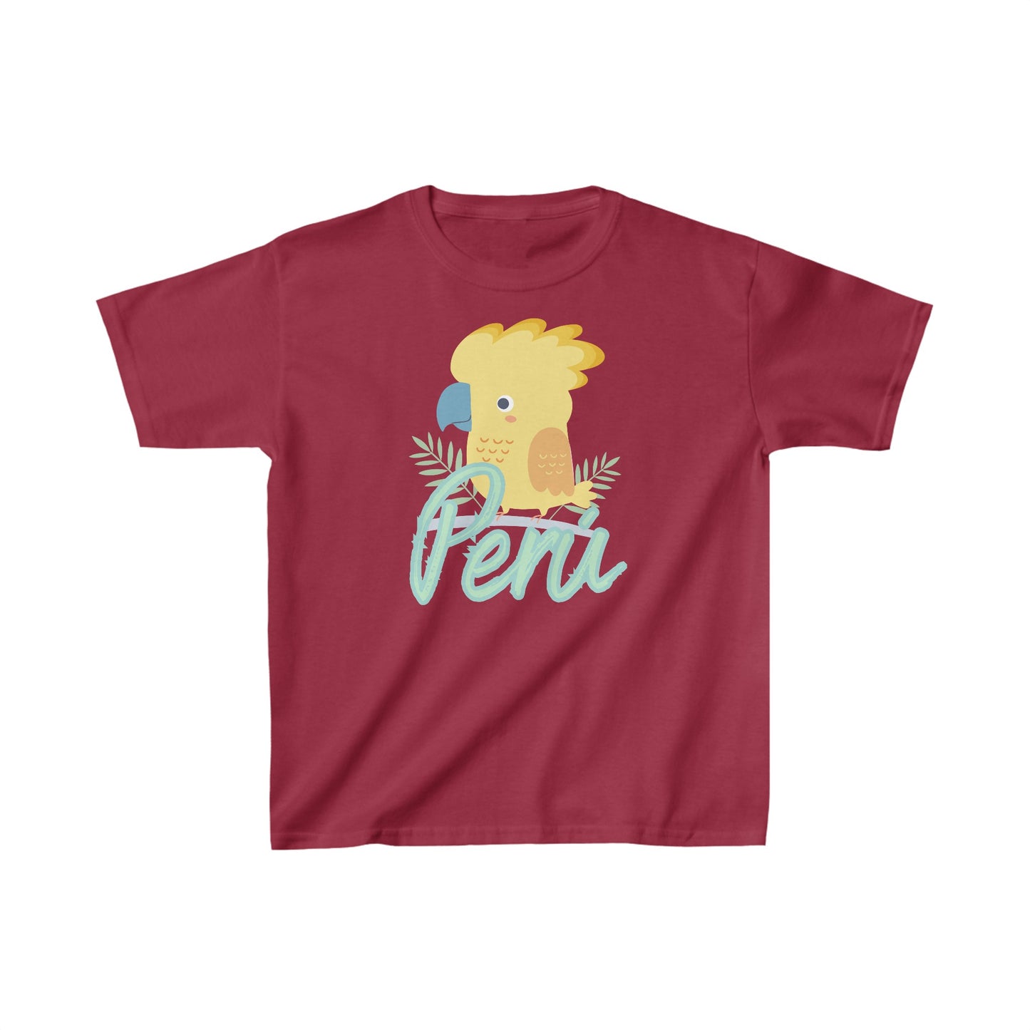 Best Peruvian Kids Tee "Peru Gallito de las Rocas"