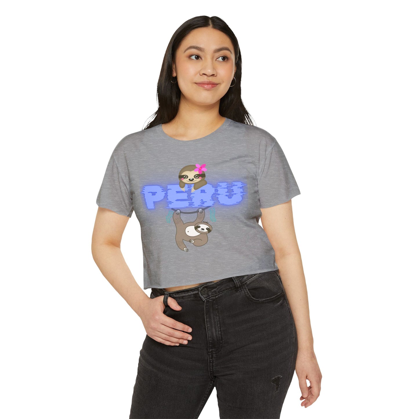 Best Peruvian Crop Top "Peru Jungle Love"