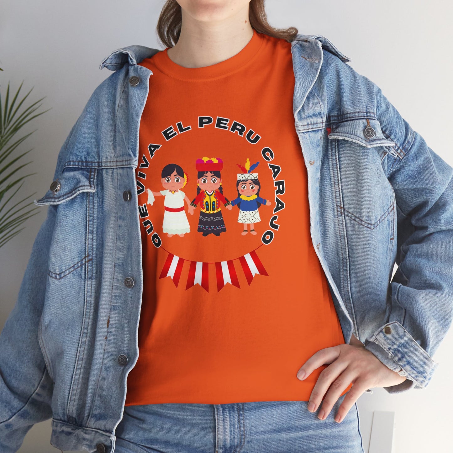 Best Peruvian Unisex T-Shirt "Que Viva El Peru Carajo he Dicho"