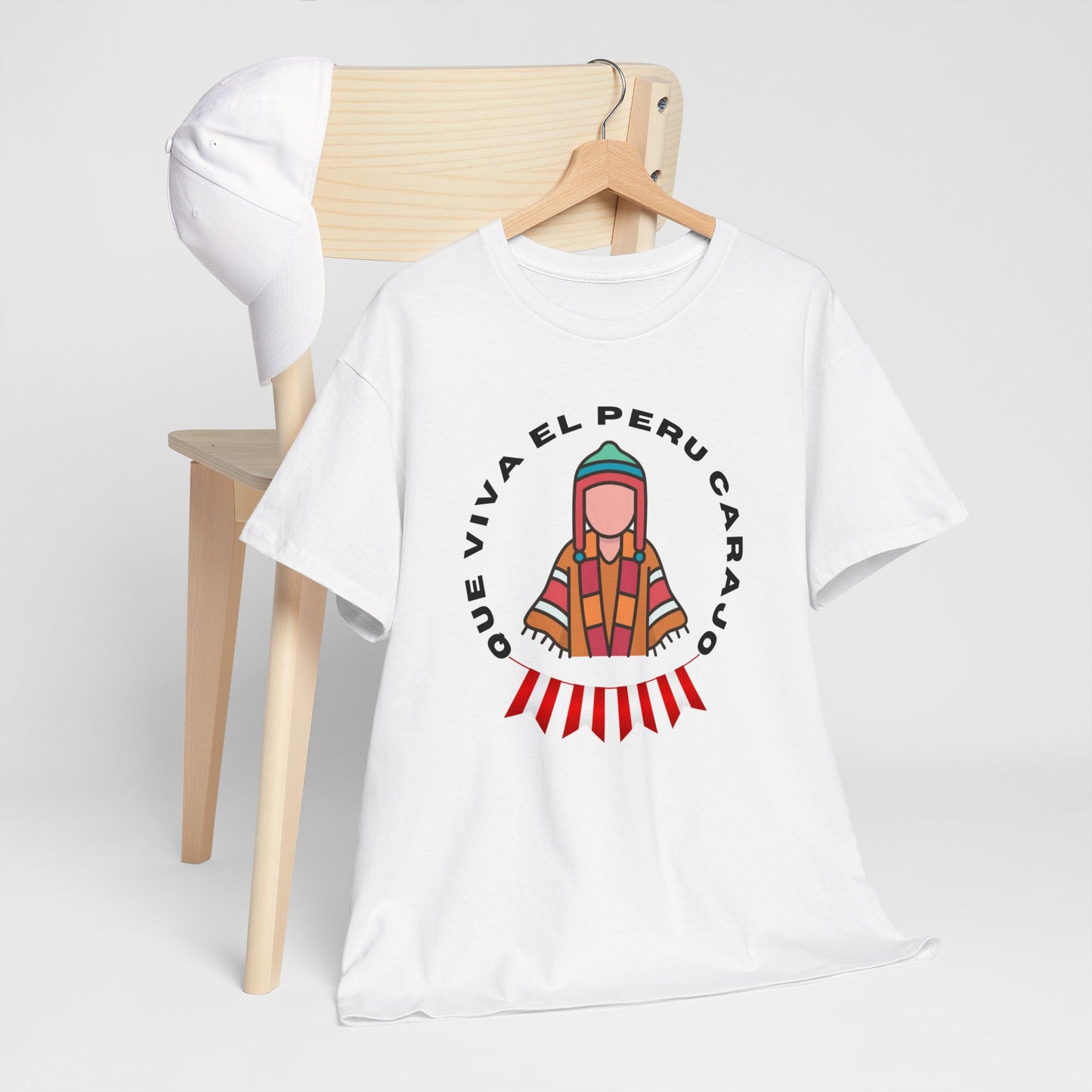 Best Peruvian Unisex T-Shirt "Que Viva El Peru Carajo