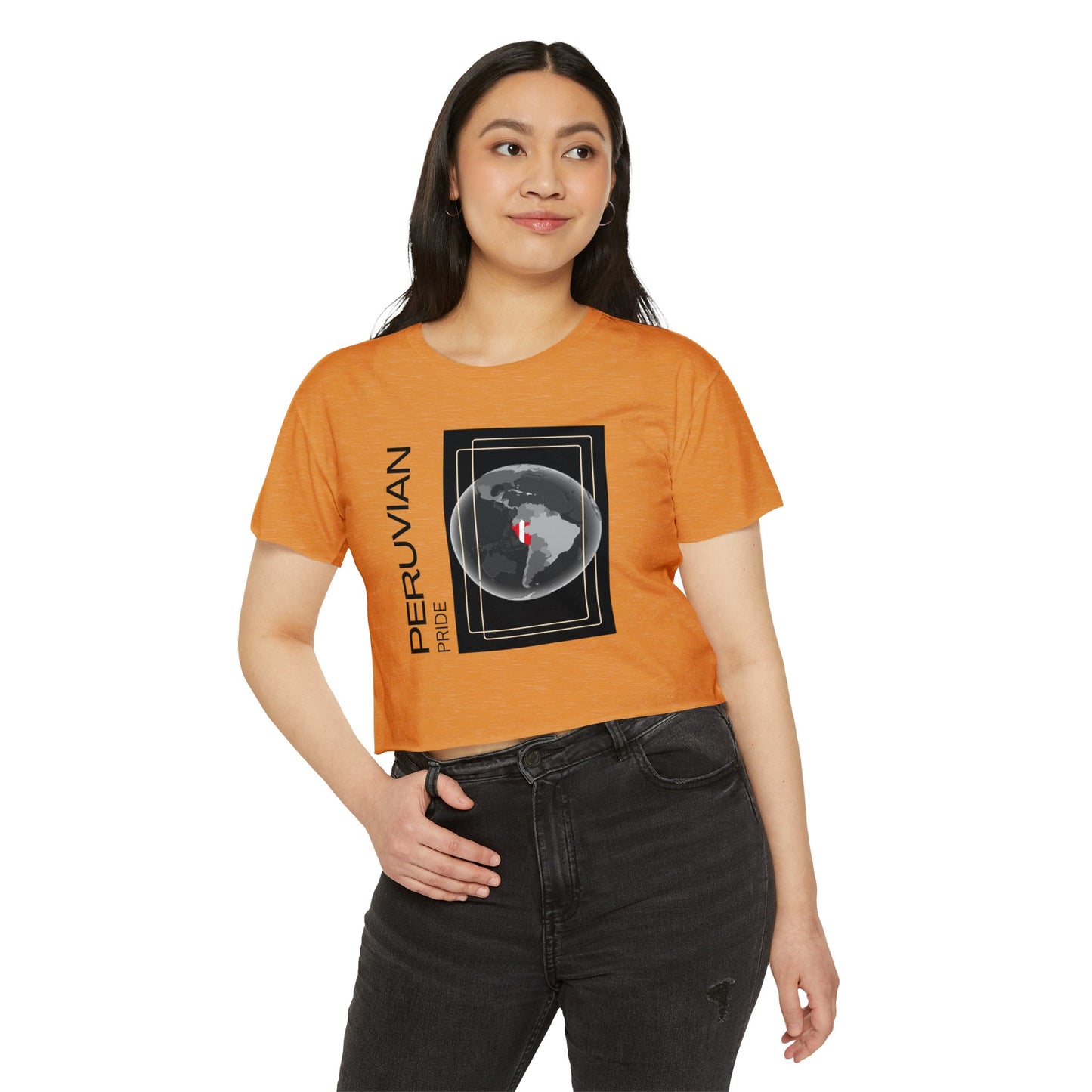 Peruvian Crop Top "Peruvian Pride"