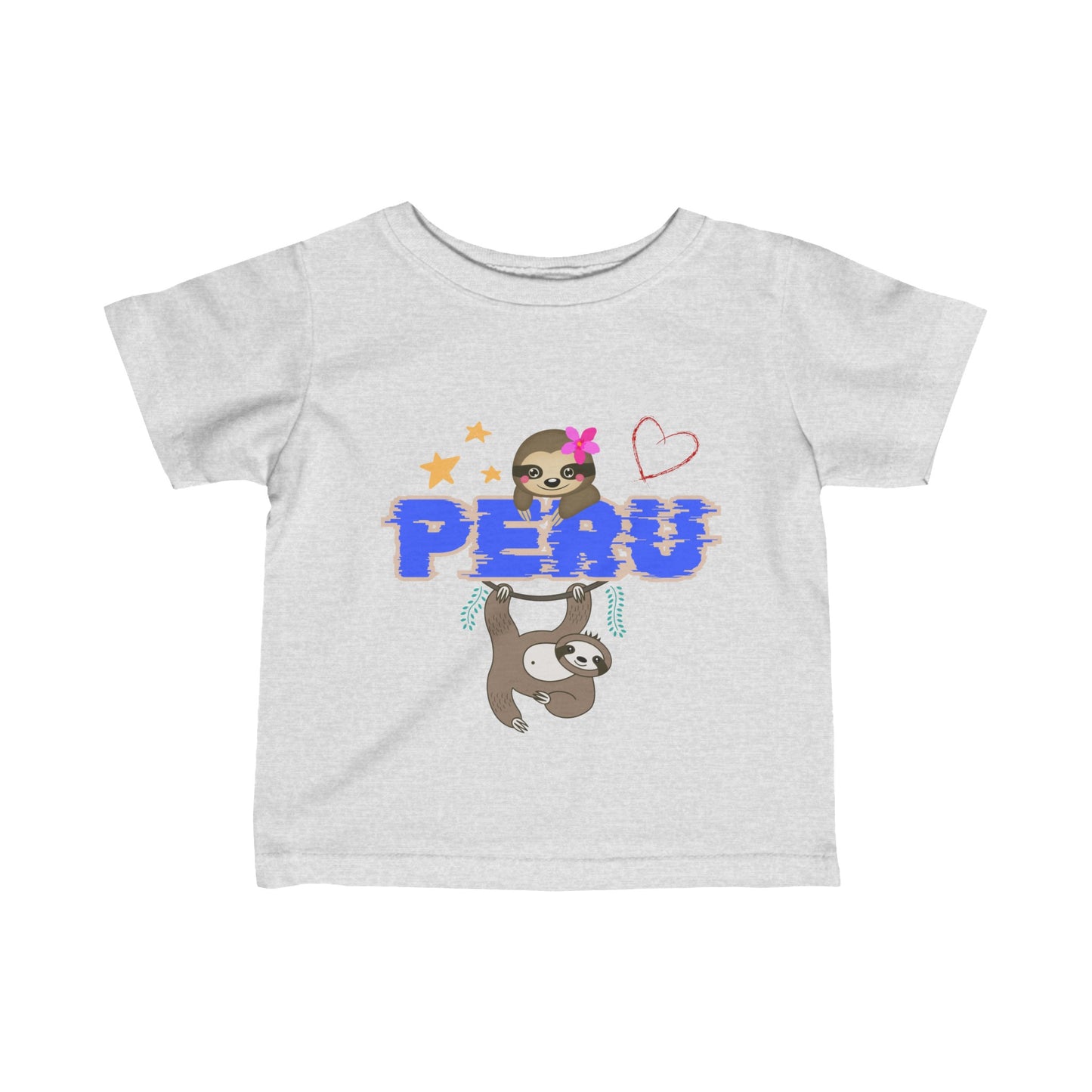 Best Peruvian Infant Fine Jersey Tee "Peruvian Jungle Perezozo"