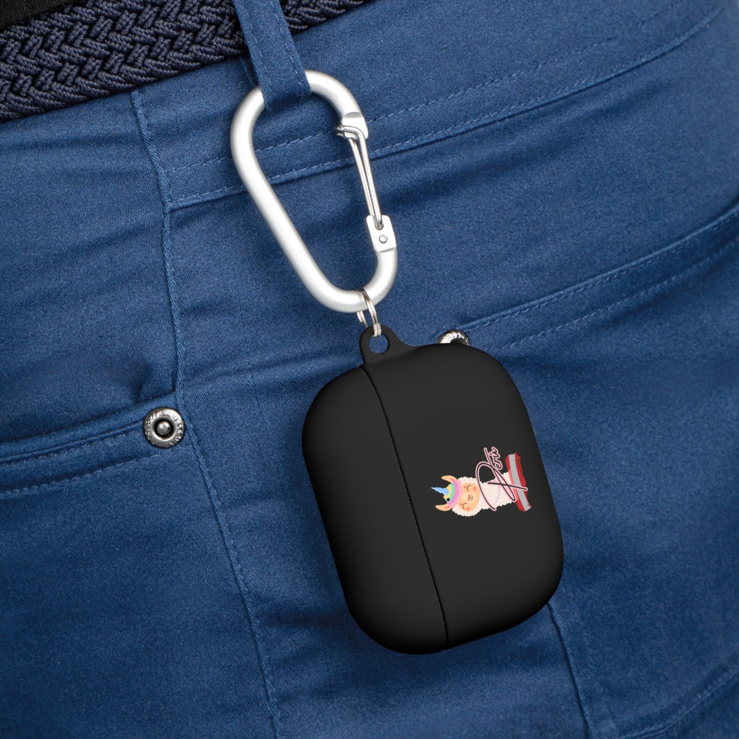 Peruvian AirPods and AirPods Pro Case Cover "Llama Rainbow"