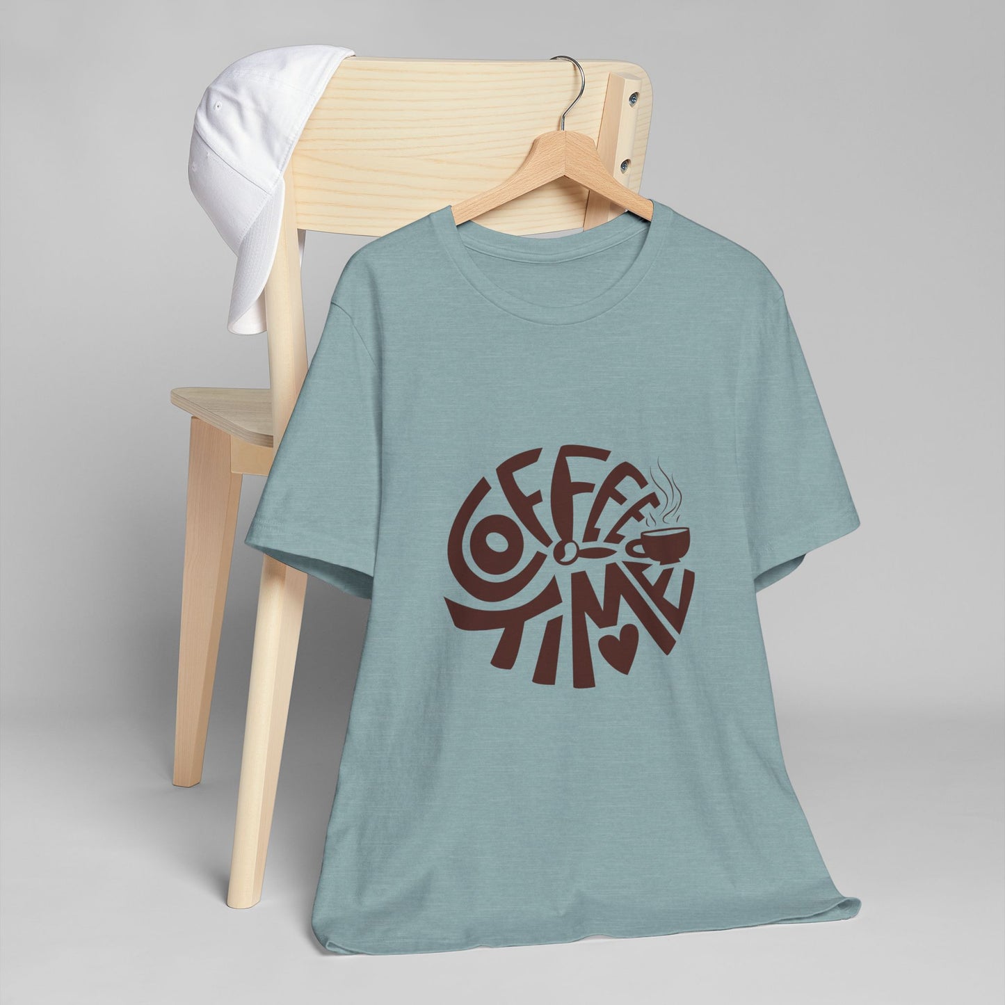 Coffee Time T-Shirt – Retro Coffee Lover Graphic Tee (USA Shipping)