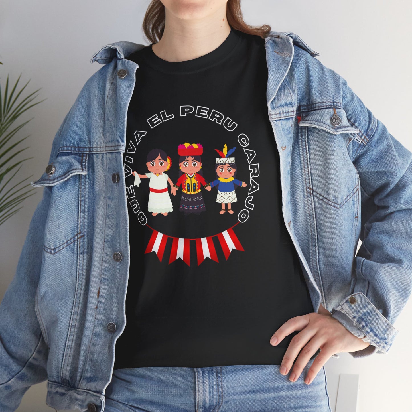 Best Peruvian Unisex T-Shirt "Que Viva El Peru Carajo he Dicho"