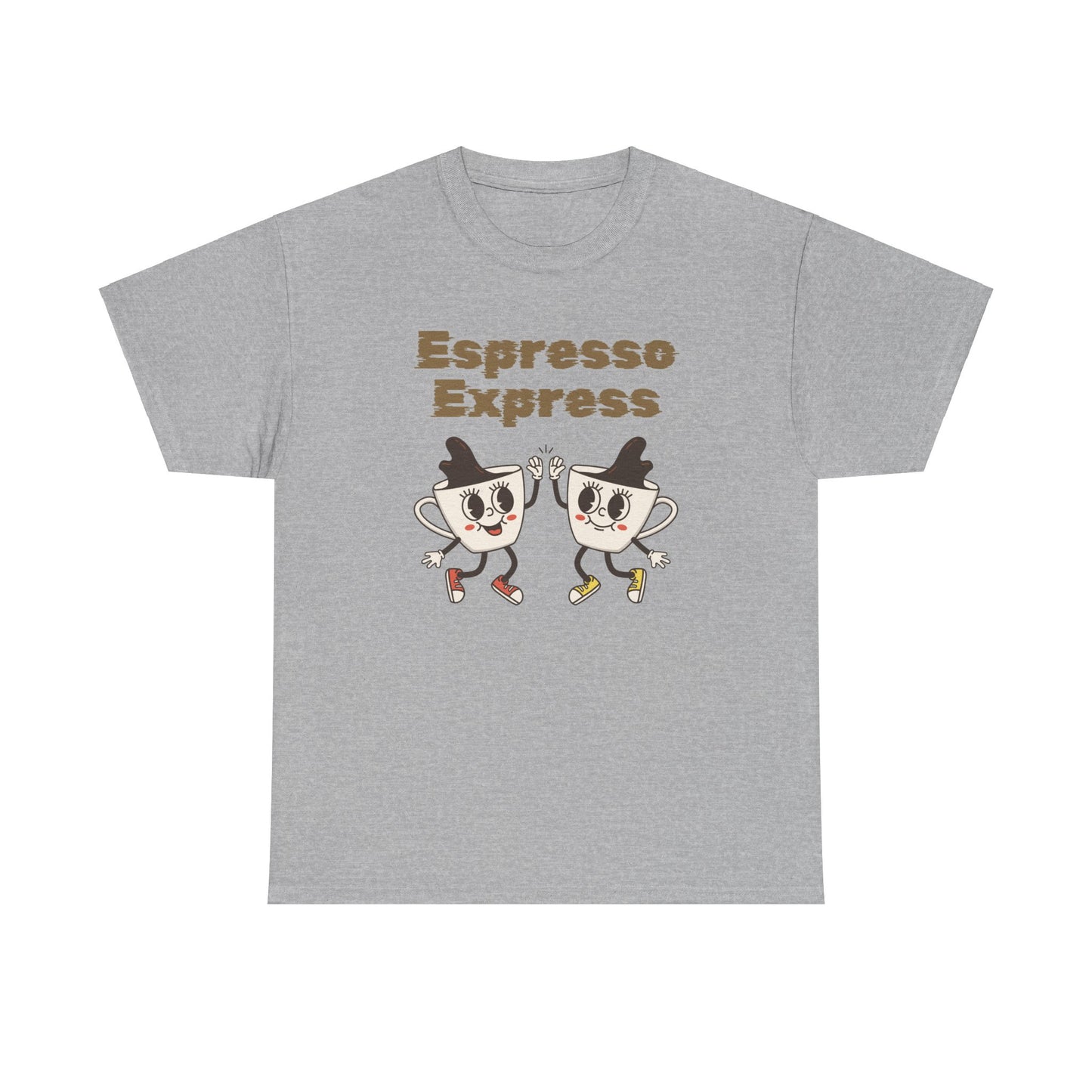 Best Unisex  Espresso Express Coffee Tee That's Brewing Smiles: Caffeine Teamwork