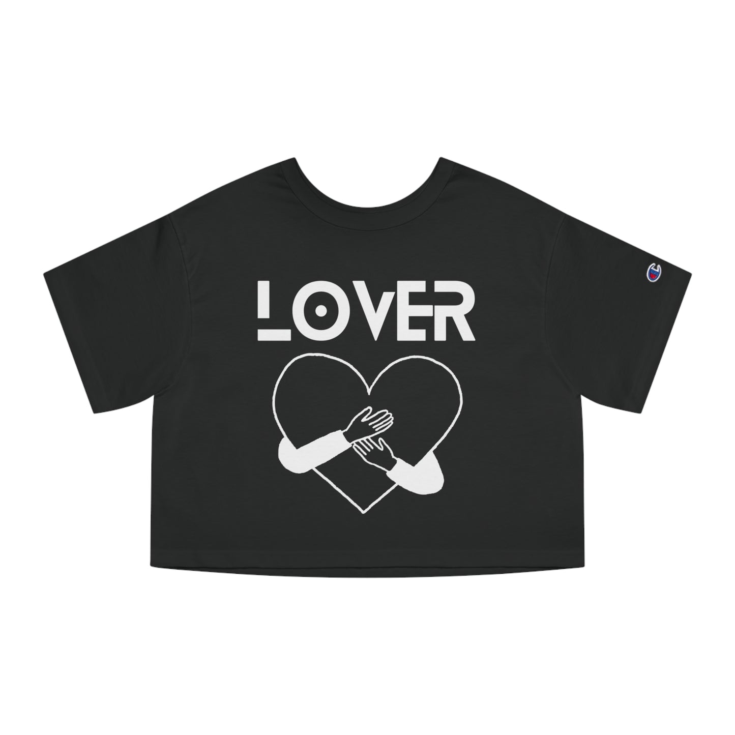 Best Champion Cropped T-Shirt "Lover Heart"