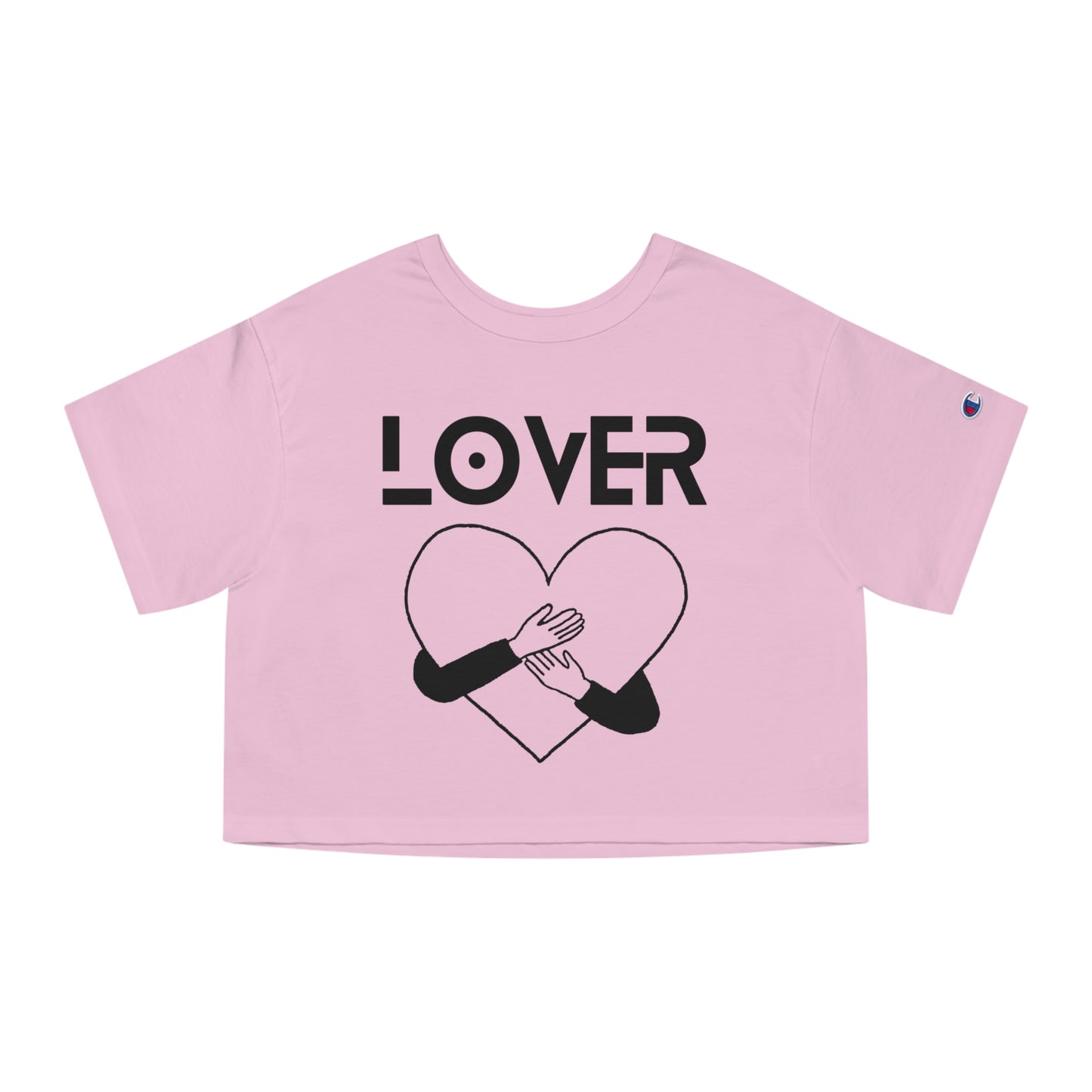 Best Champion Cropped T-Shirt "Lover Heart"