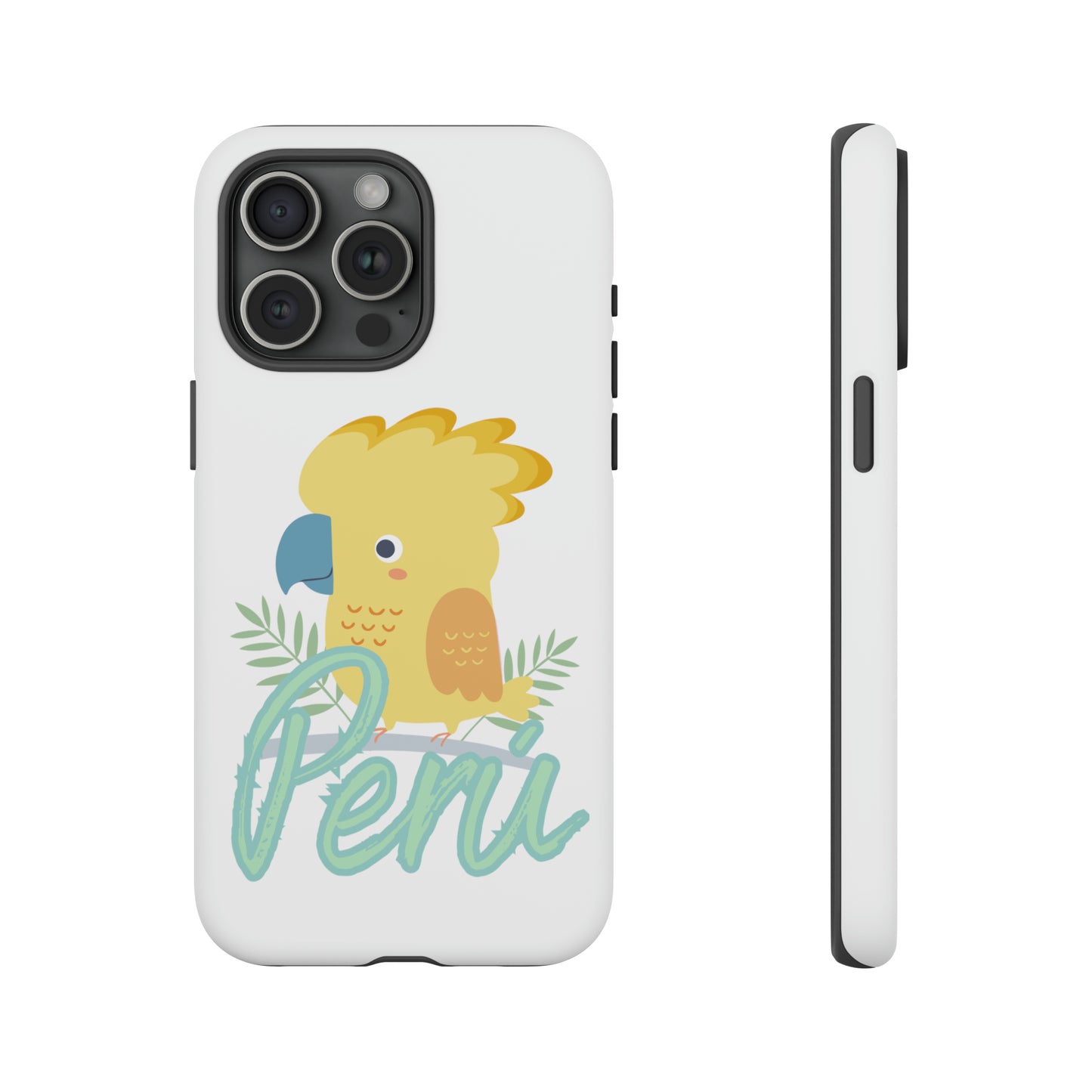 Tough iPhone Case 'Gallito de las Rocas'
