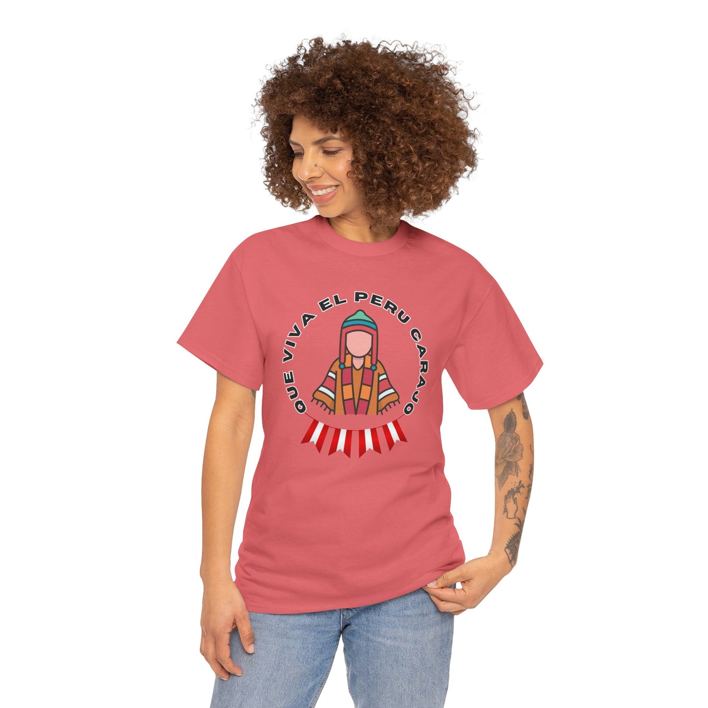 Best Peruvian Unisex T-Shirt "Que Viva El Peru Carajo