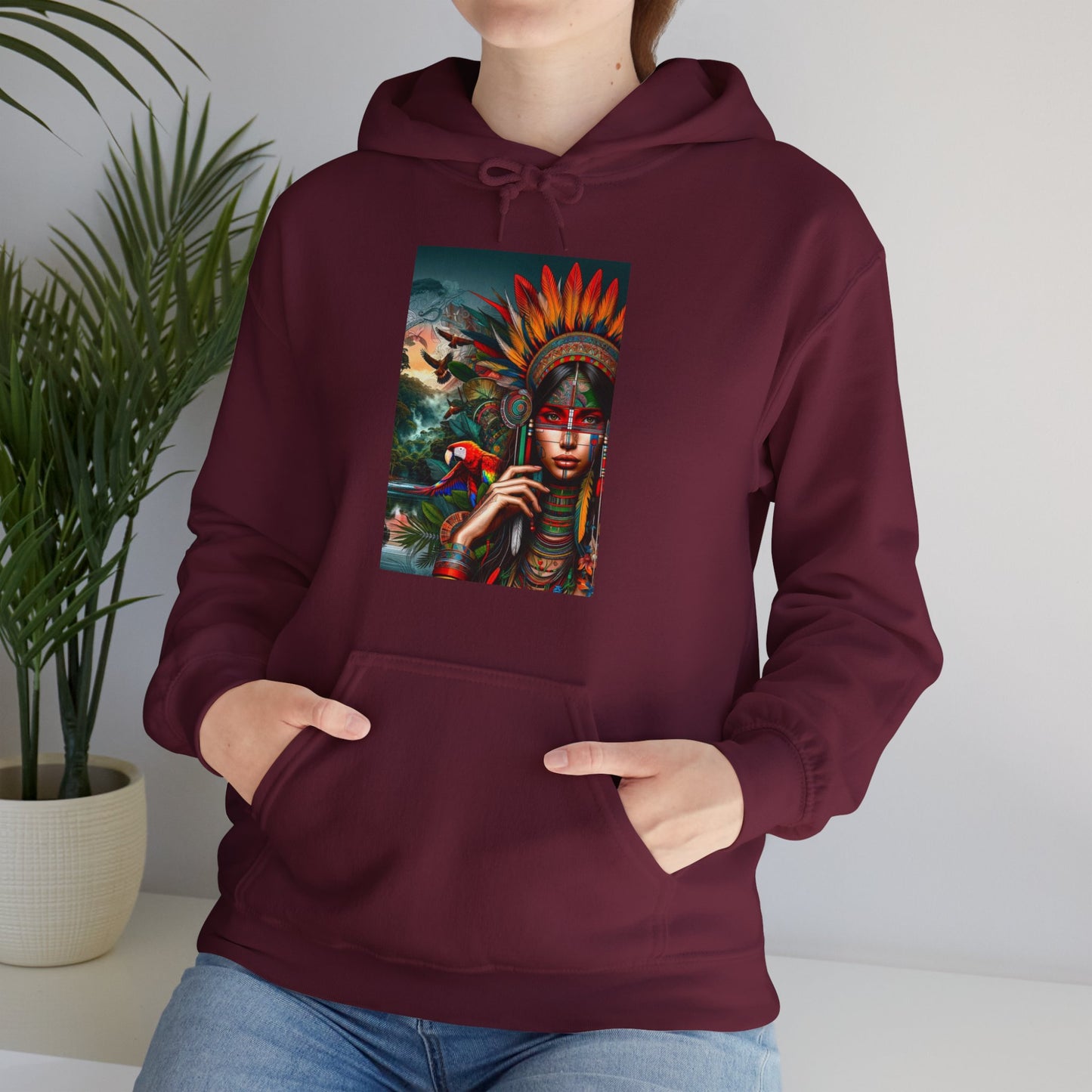 Best Unisex Hoodie Peruvian Inspired Ashaninka Girl
