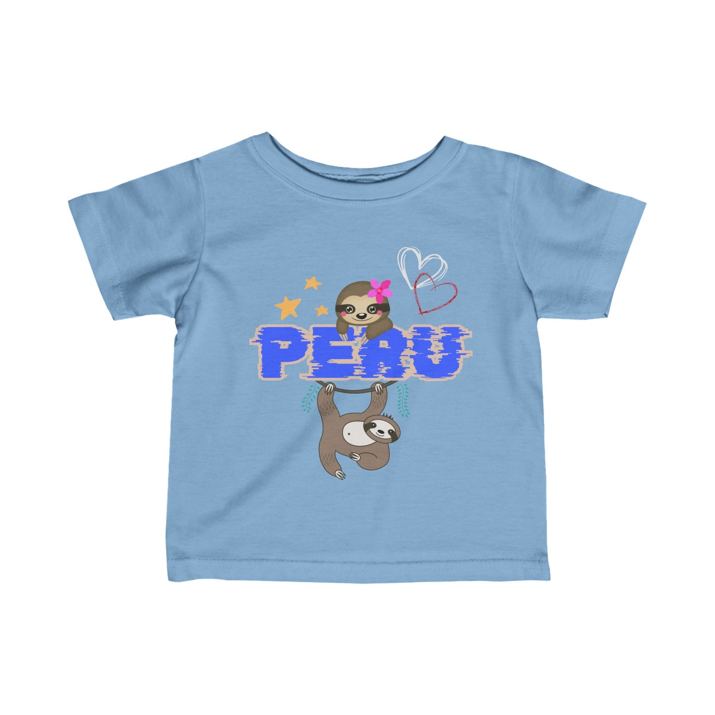 Best Peruvian Infant Fine Jersey Tee "Peruvian Jungle Perezozo"