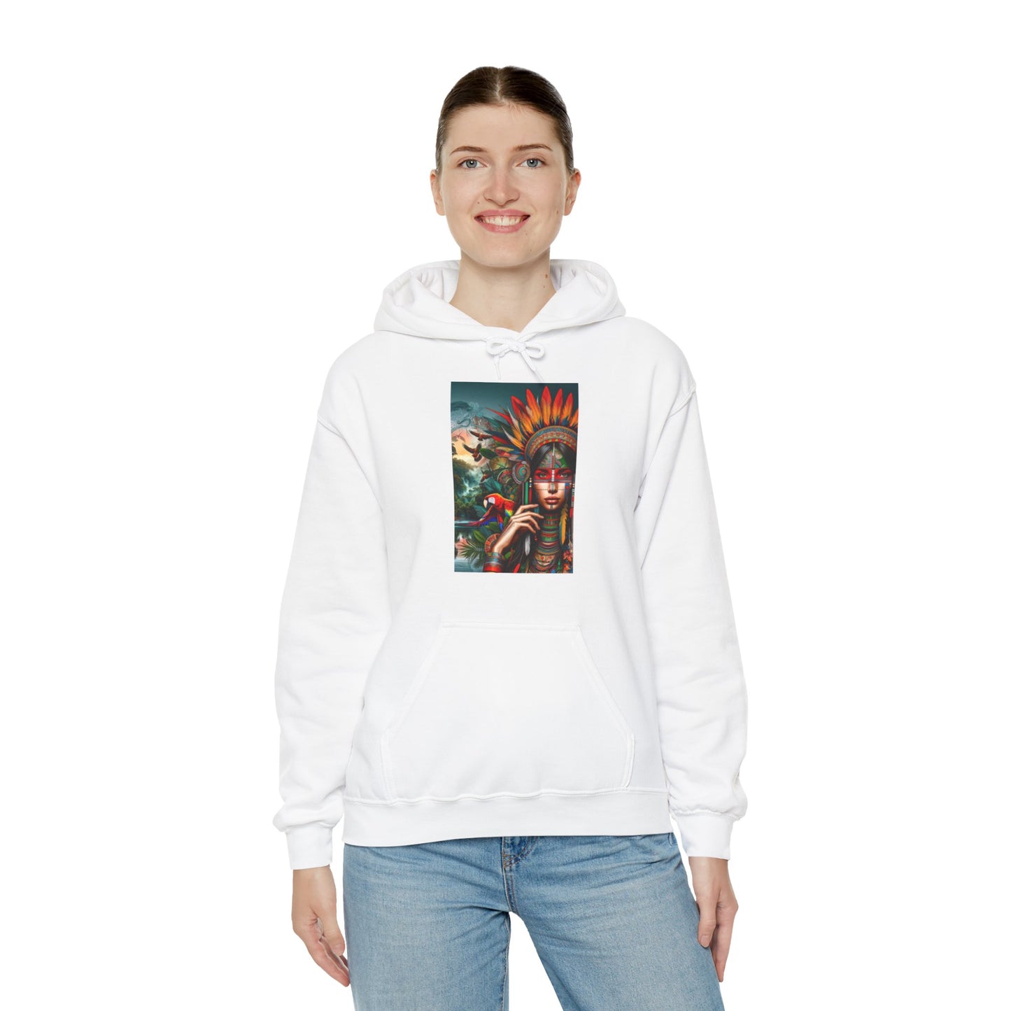Best Unisex Hoodie Peruvian Inspired Ashaninka Girl