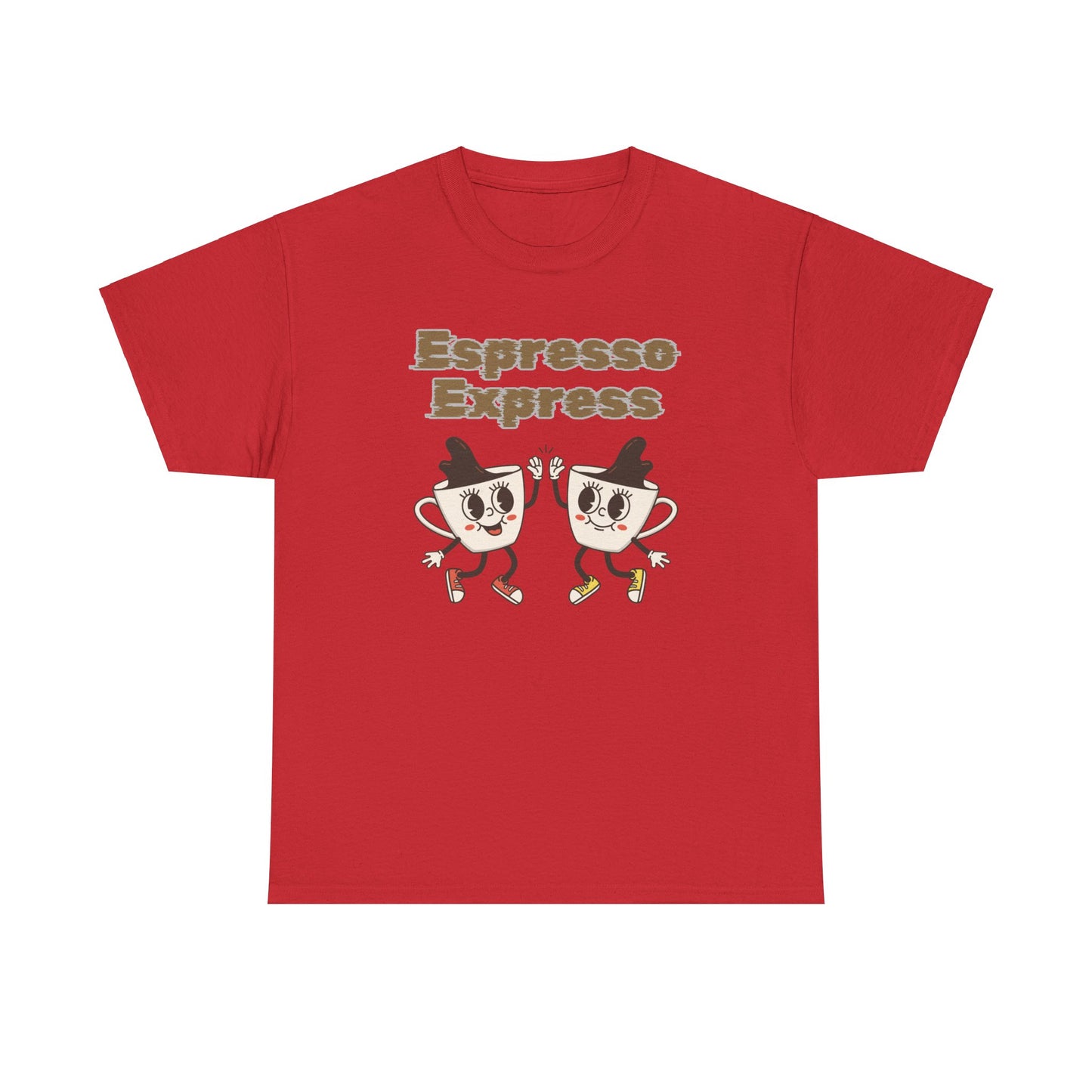 Best Unisex  Espresso Express Coffee Tee That's Brewing Smiles: Caffeine Teamwork