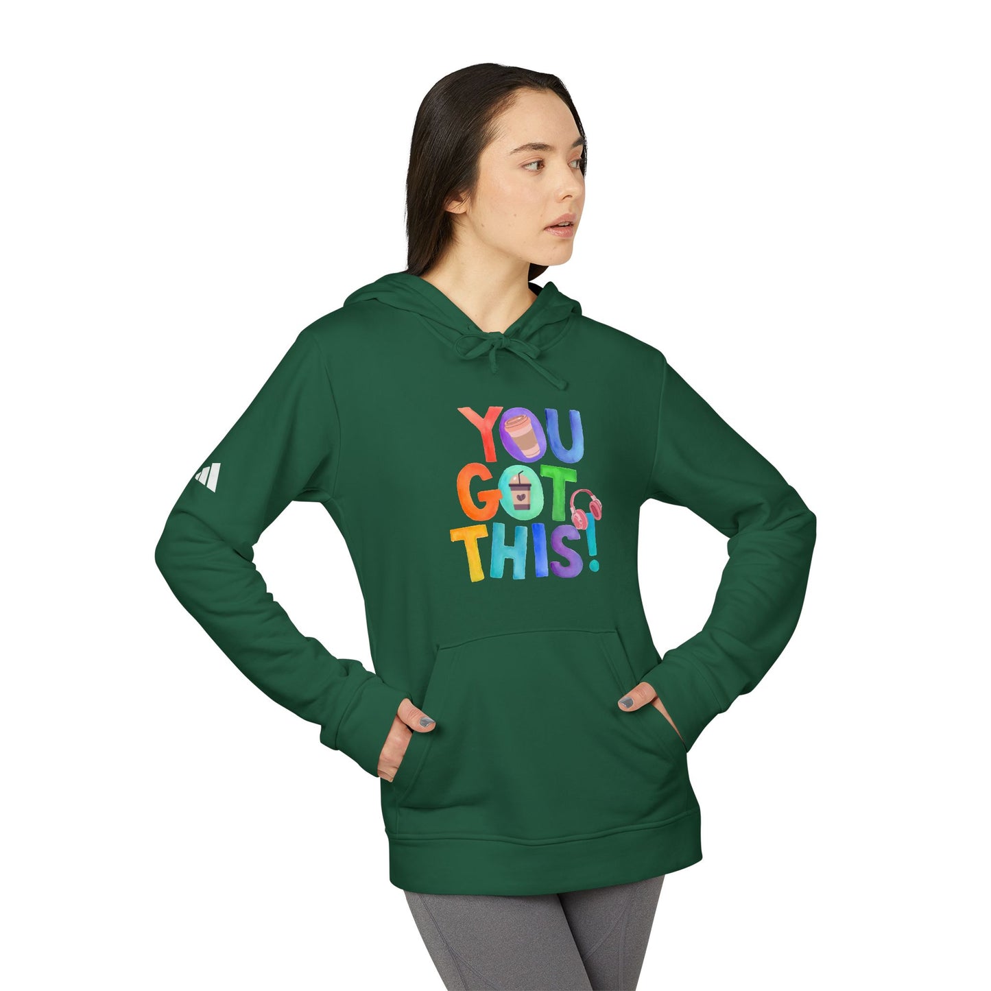 Best Unisex Customized Adidas Coffee Hoodie That's Your Pre-Workout Pep Talk