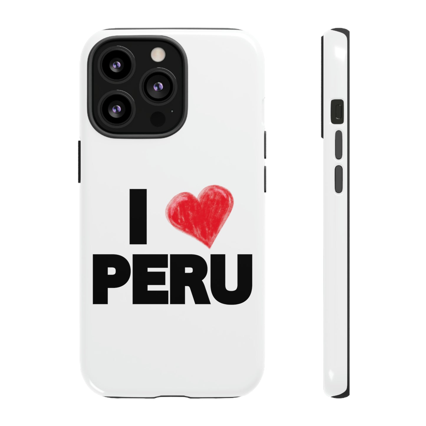 Tough iPhone Cases "Love Peru"