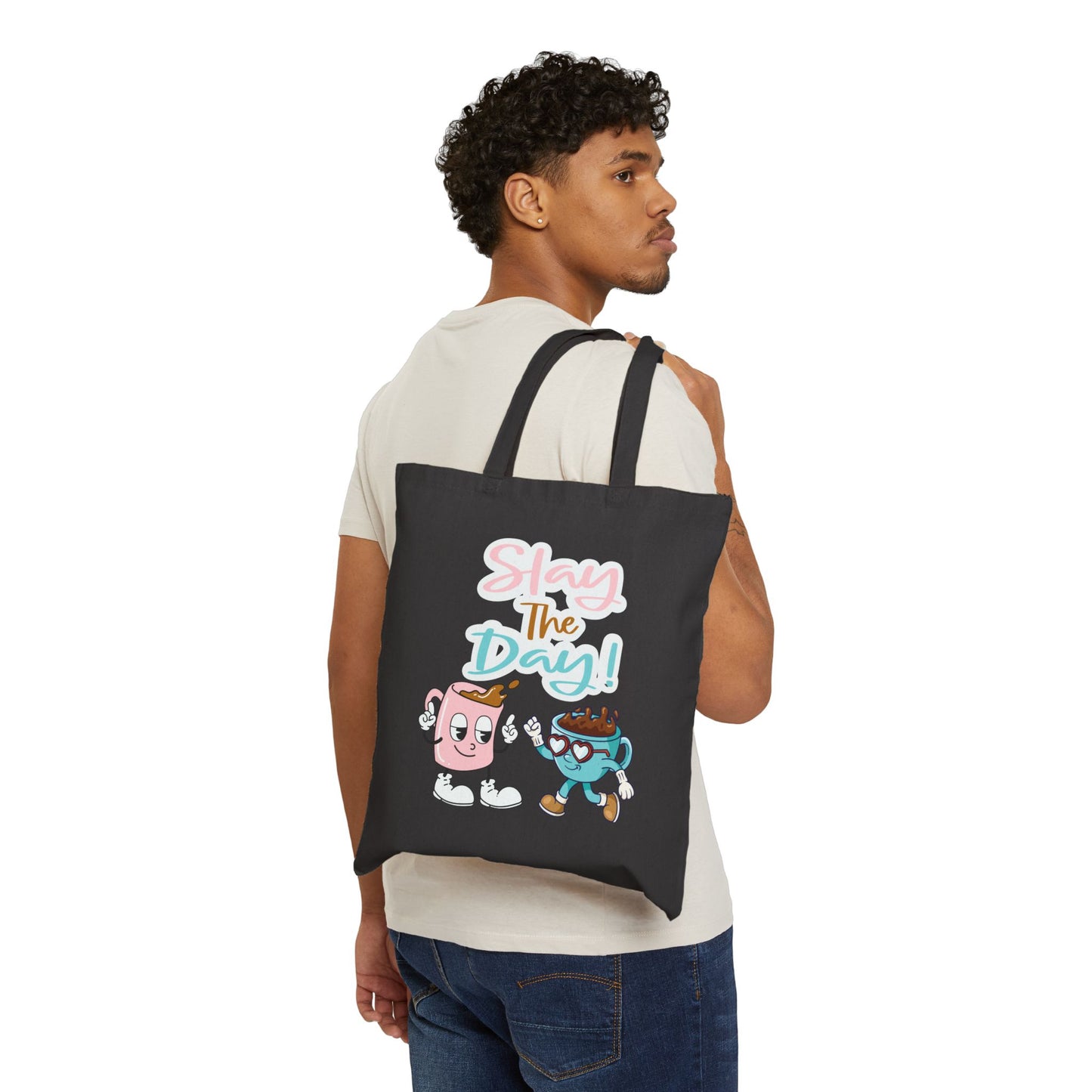 Best Coffee Tote Bag That's Your Daily Pep Talk in a Bag: Dynamic Duo Brew
