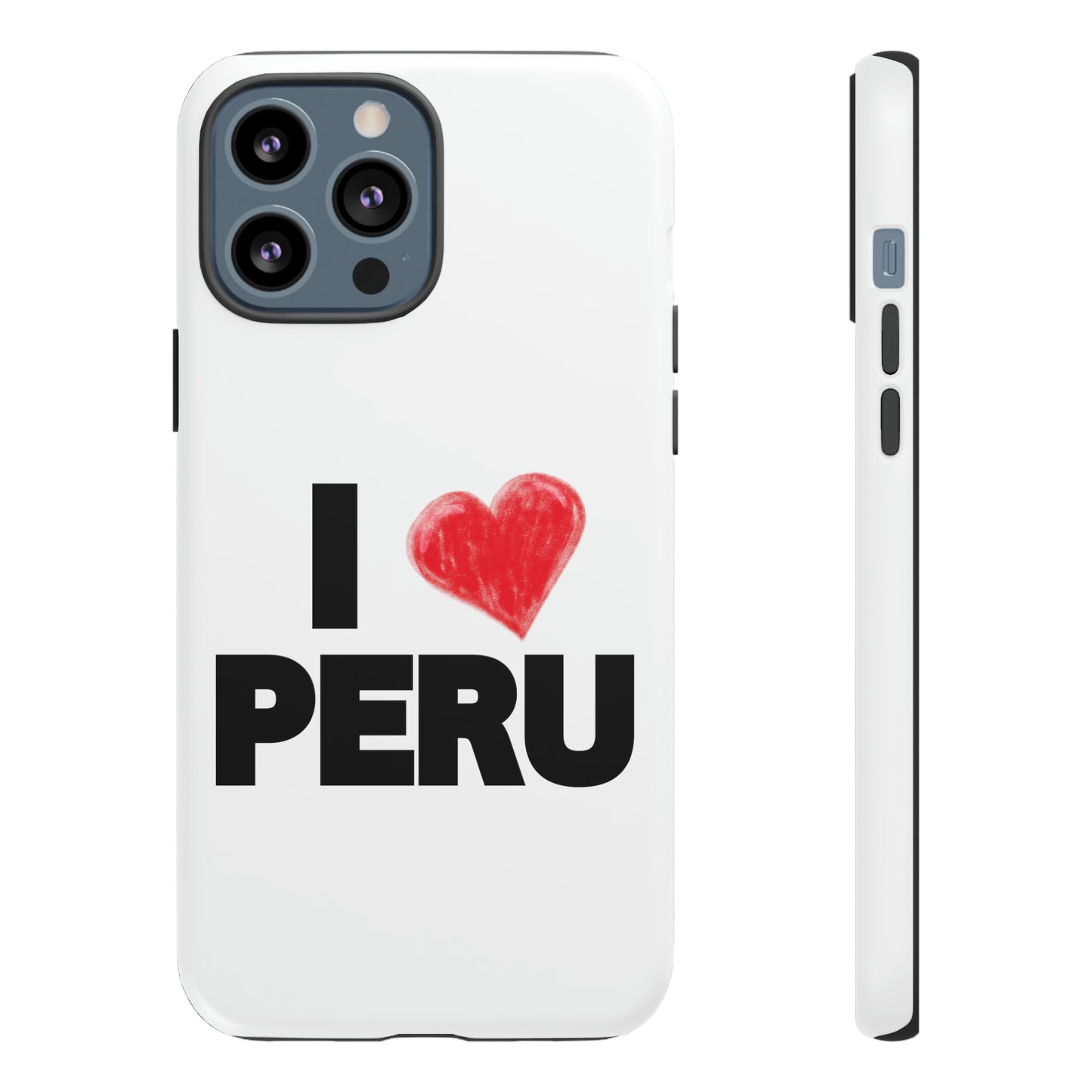 Tough iPhone Cases "Love Peru"