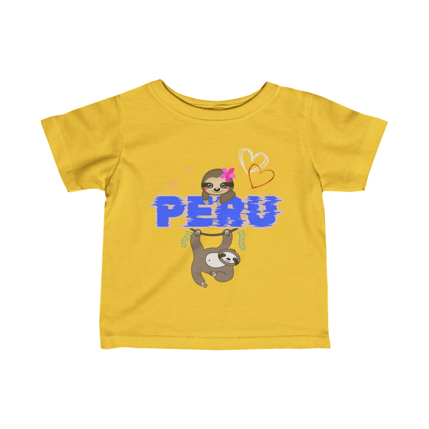 Best Peruvian Infant Fine Jersey Tee "Peruvian Jungle Perezozo"