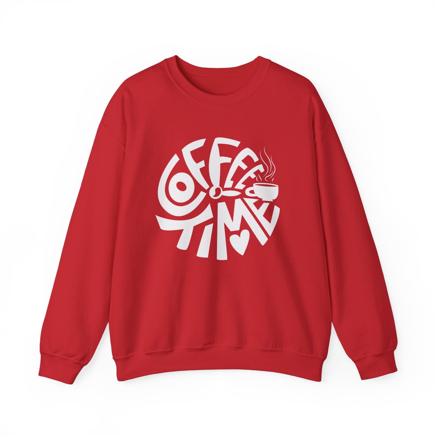 ☕ Coffee Time Sweatshirt USA | Unisex Cozy Sweater