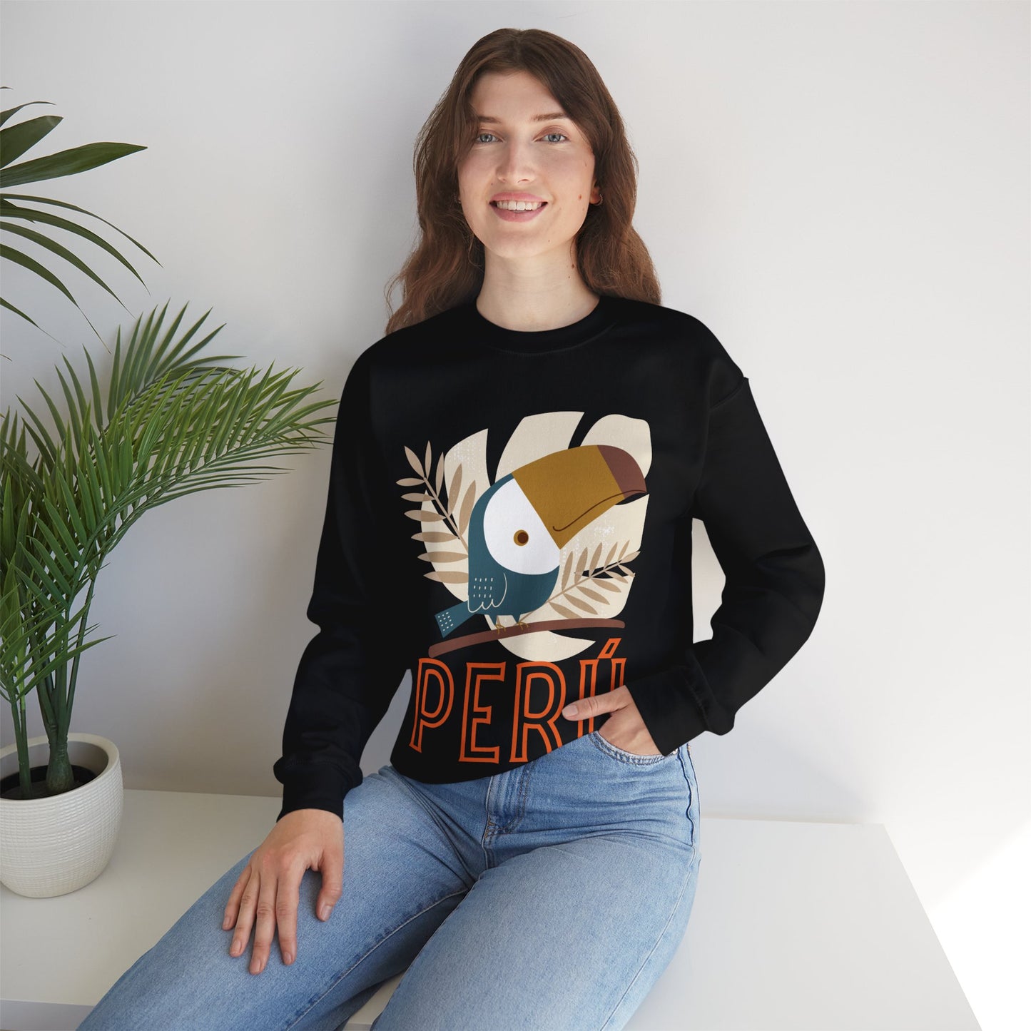 Best Unisex Peruvian Sweatshirt "Peru Tucan"