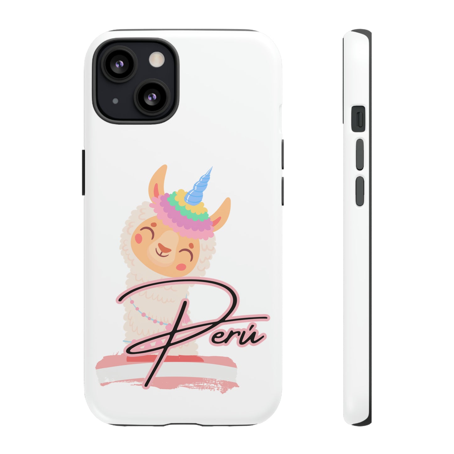 Tough iPhone Case "Llama Love on-the-Go"