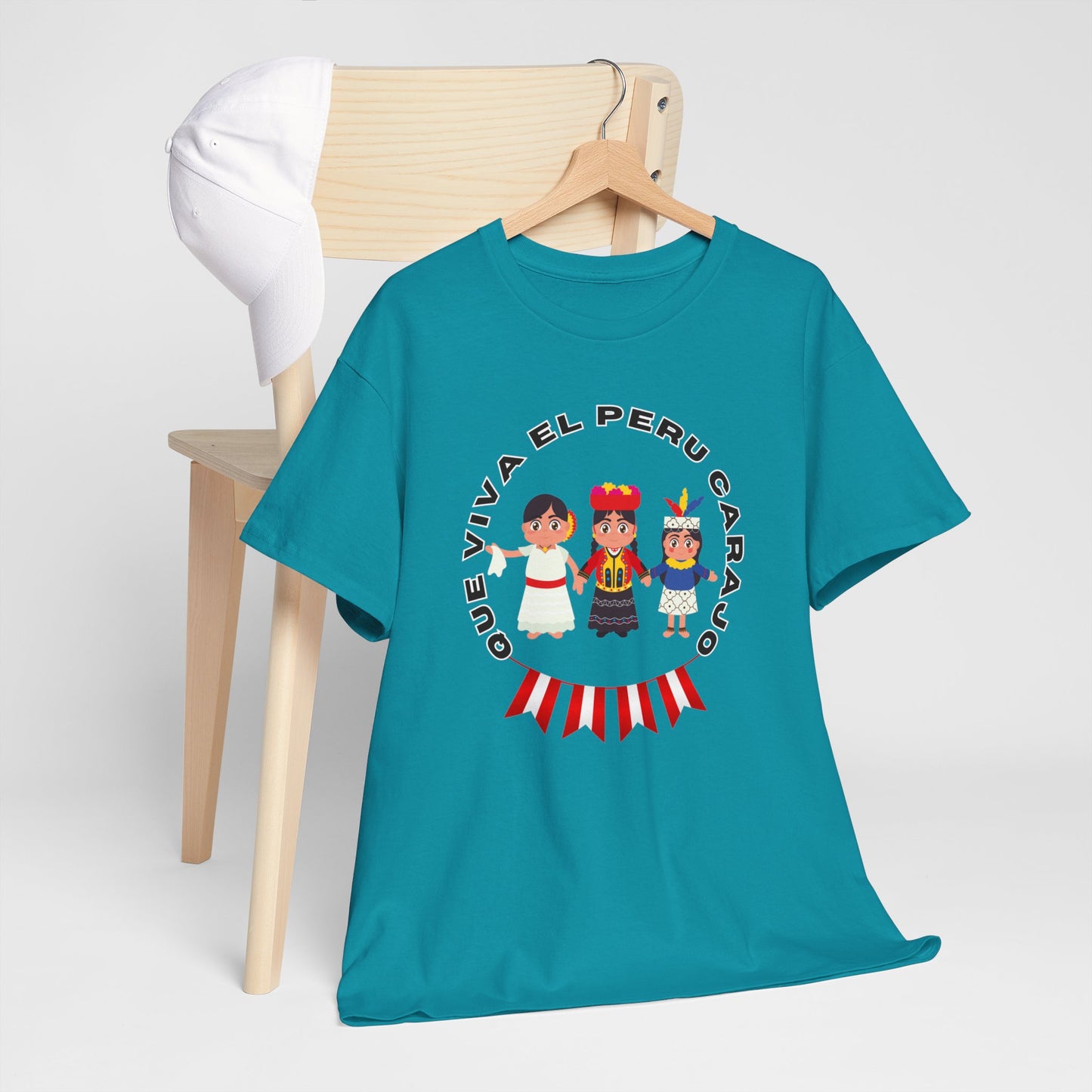 Best Peruvian Unisex T-Shirt "Que Viva El Peru Carajo he Dicho"