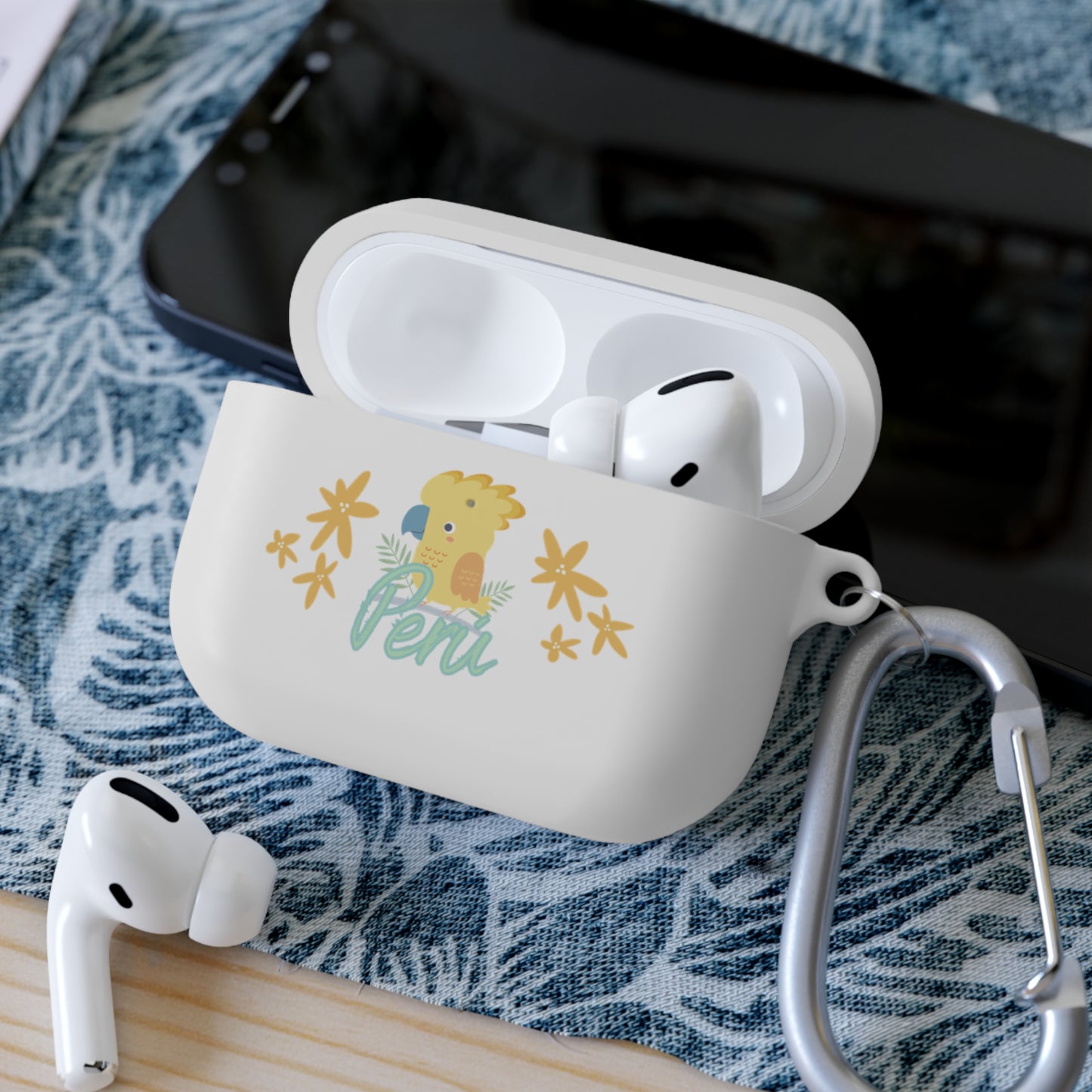 AirPods and AirPods Pro Case Cover 'Gallito de las Rocas'