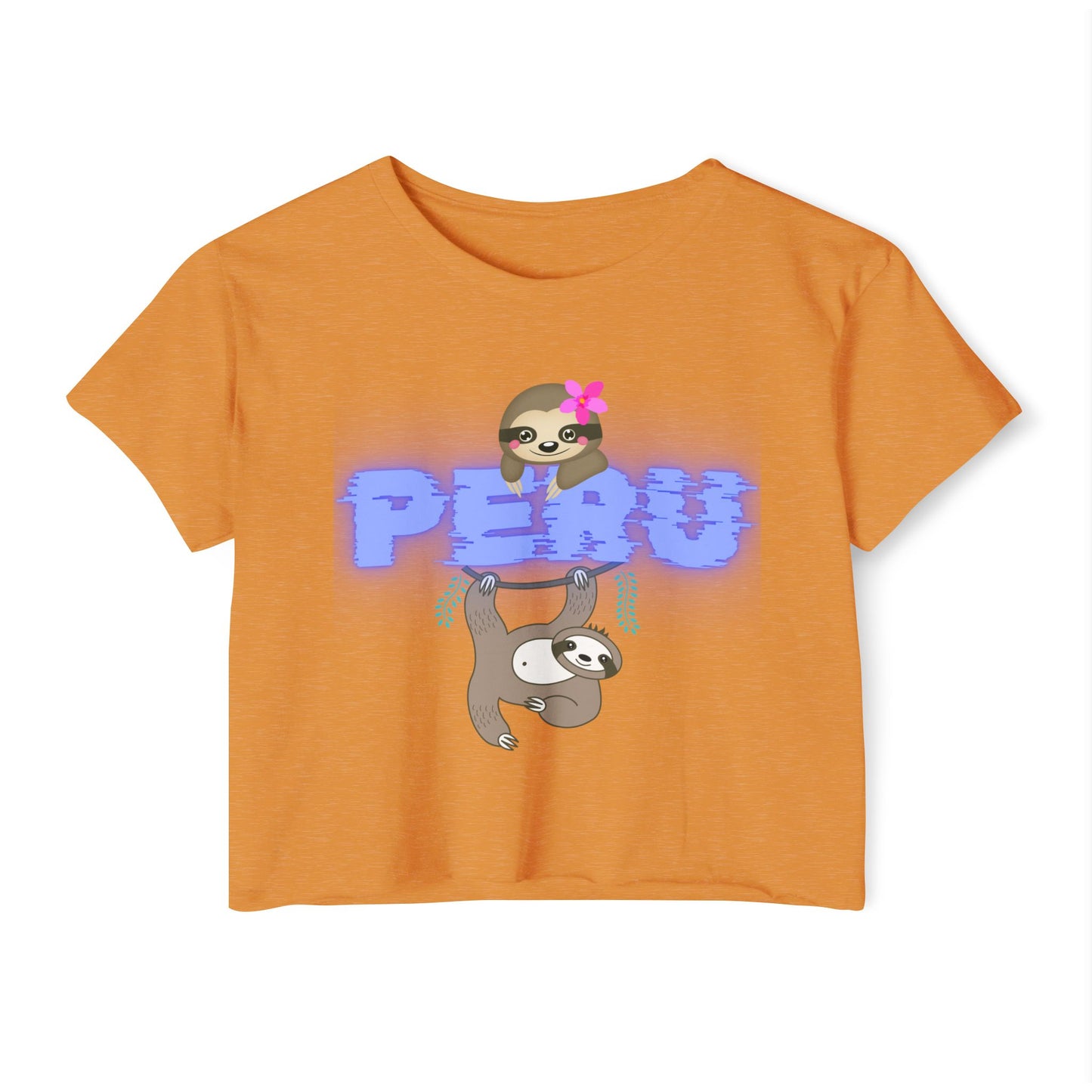 Best Peruvian Crop Top "Peru Jungle Love"