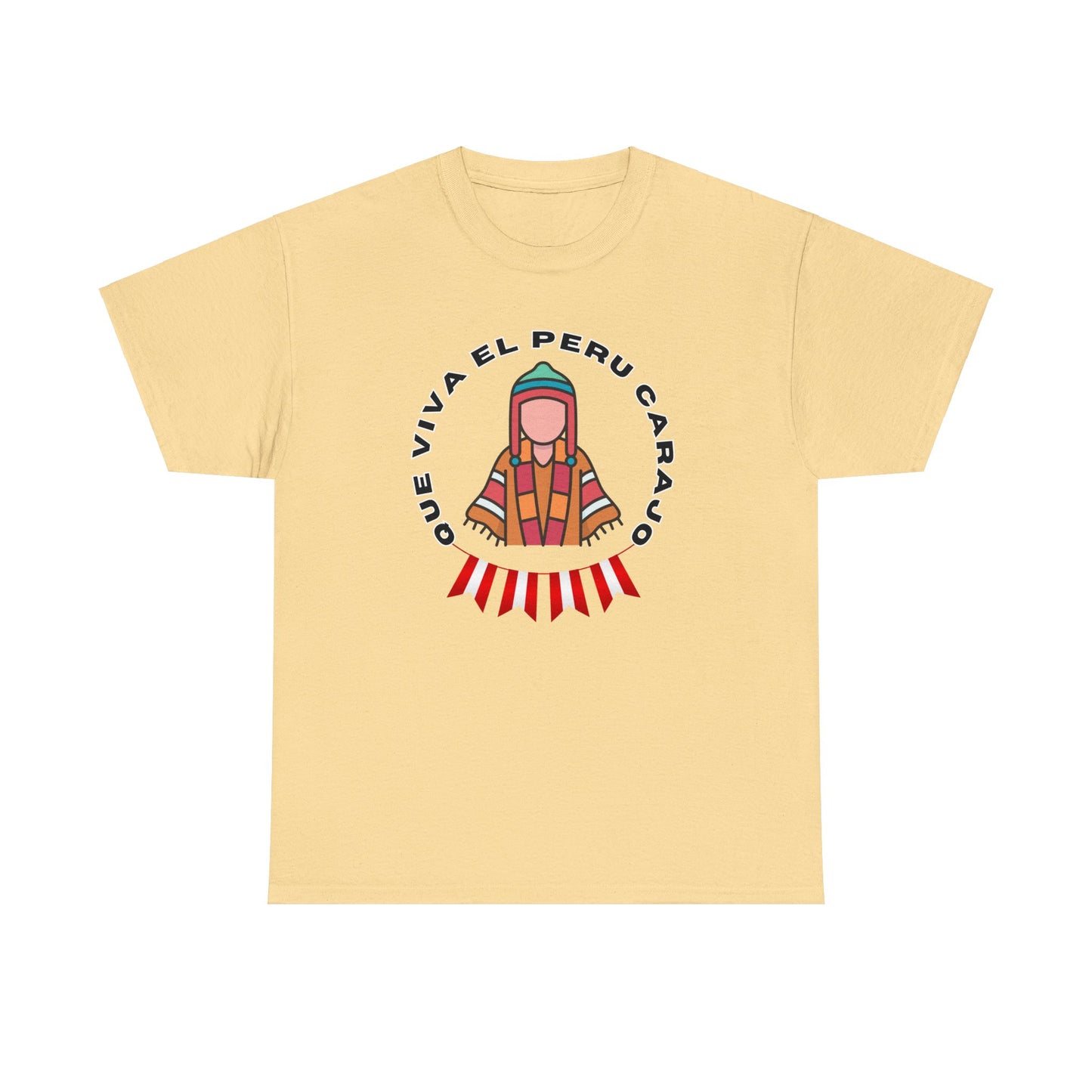 Best Peruvian Unisex T-Shirt "Que Viva El Peru Carajo