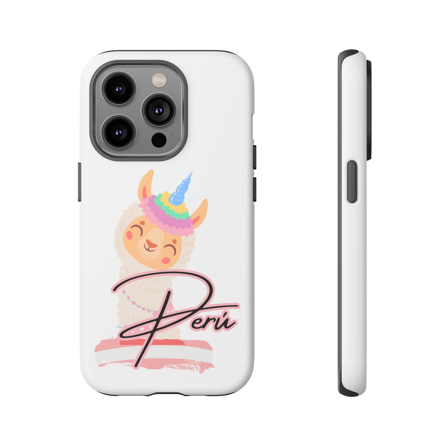 Tough iPhone Case "Llama Love on-the-Go"